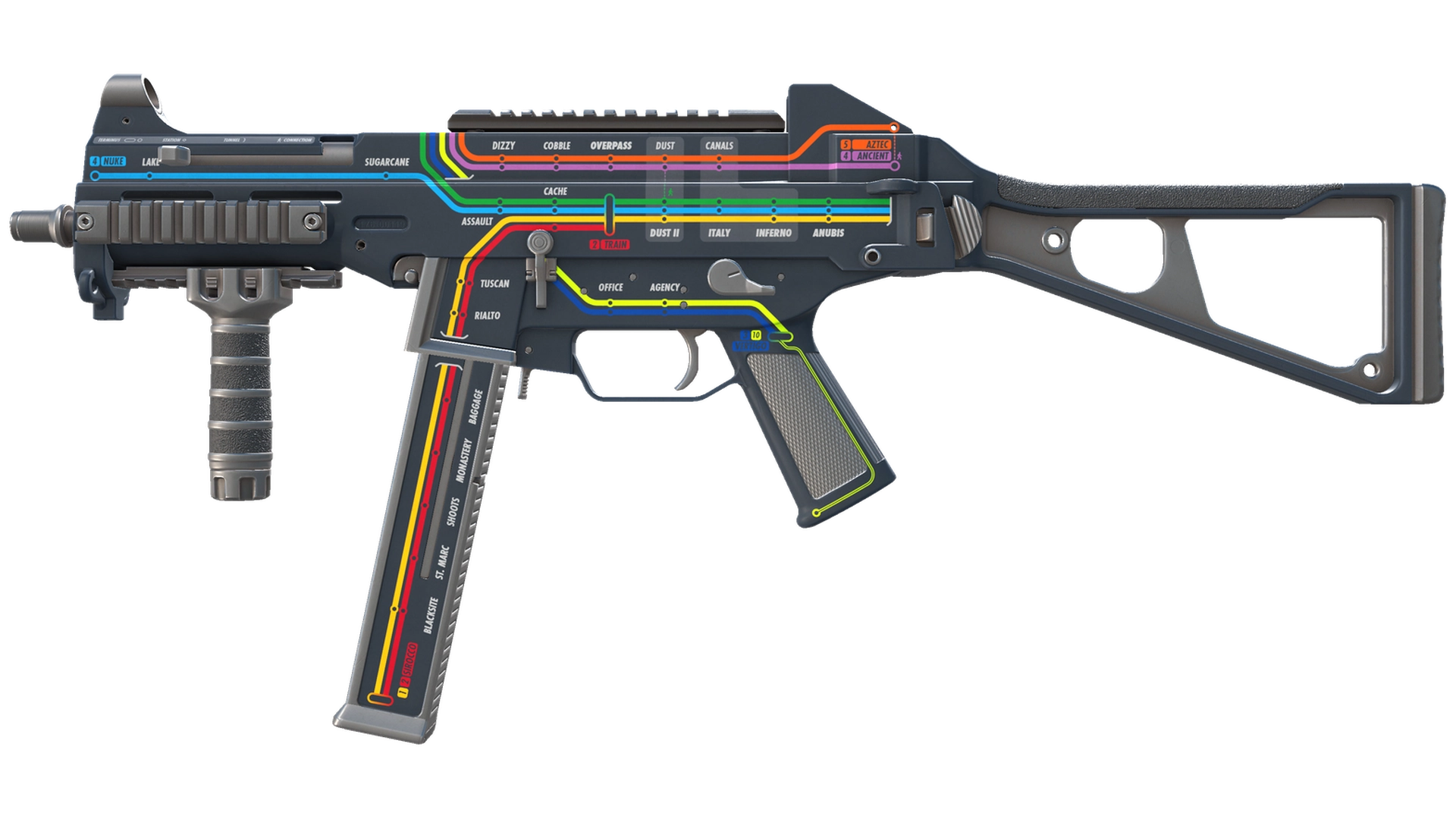 UMP-45 | Late Night Transit (Factory New)