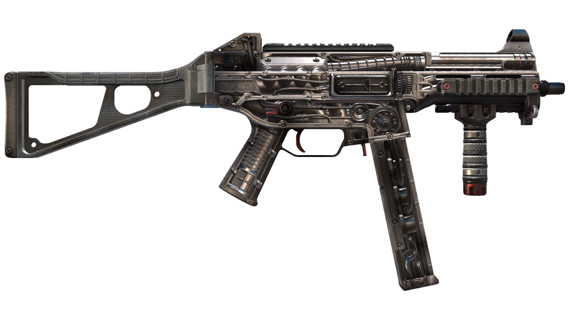 UMP-45 | Motorized (Battle-Scarred)