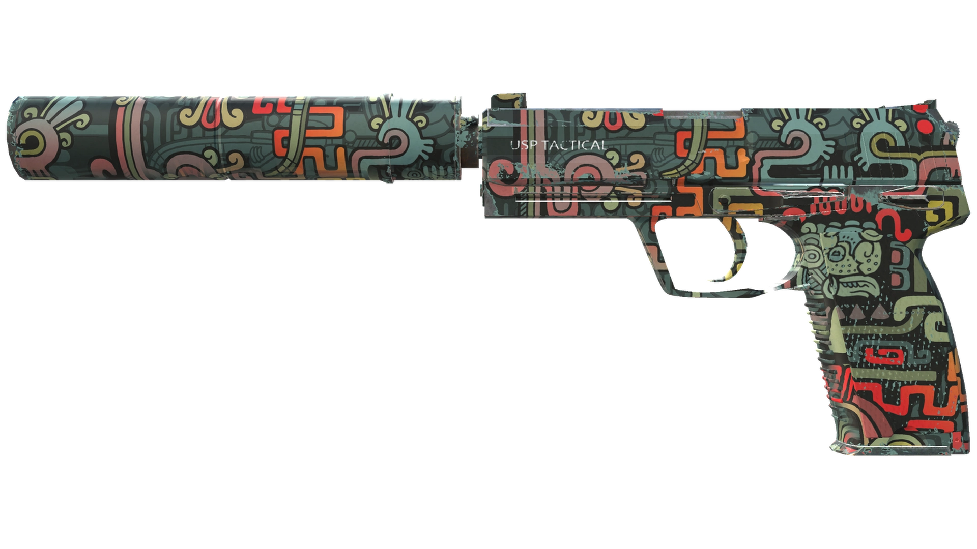 USP-S | Ancient Visions (Minimal Wear)