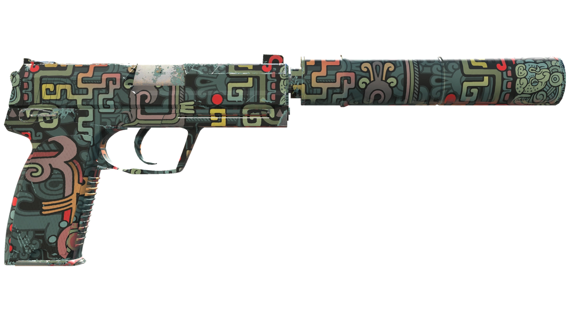 USP-S | Ancient Visions (Minimal Wear)
