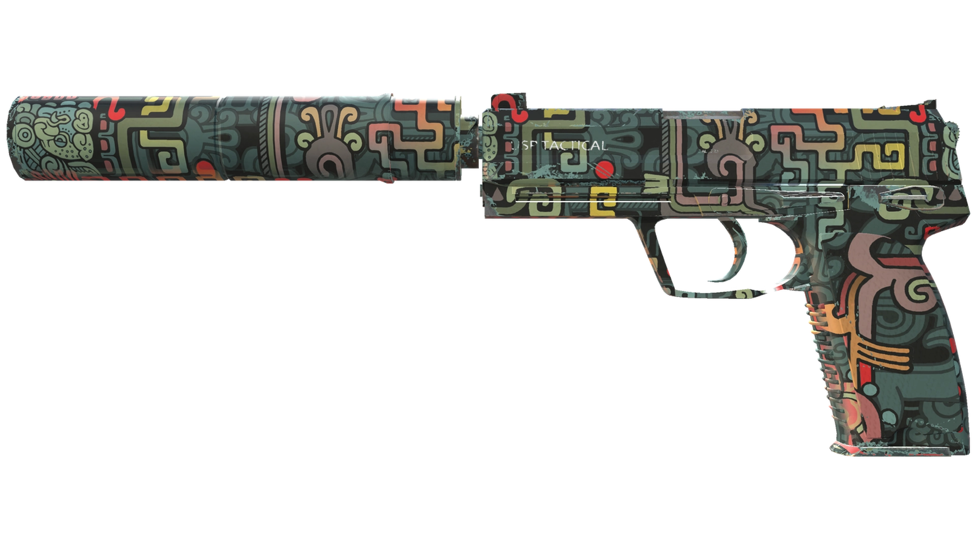USP-S | Ancient Visions (Minimal Wear)