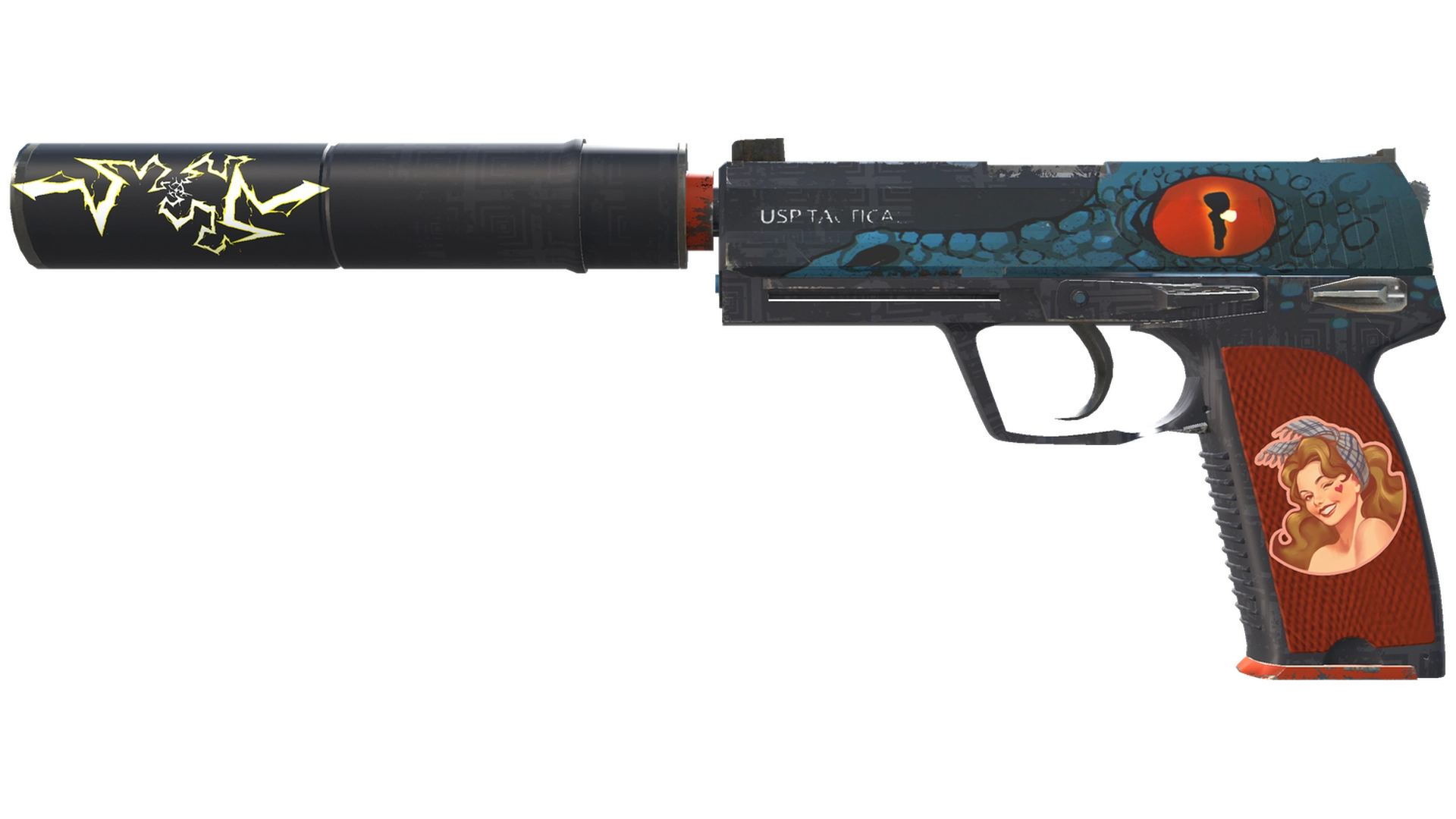 USP-S | Кайман (Немного поношенное)