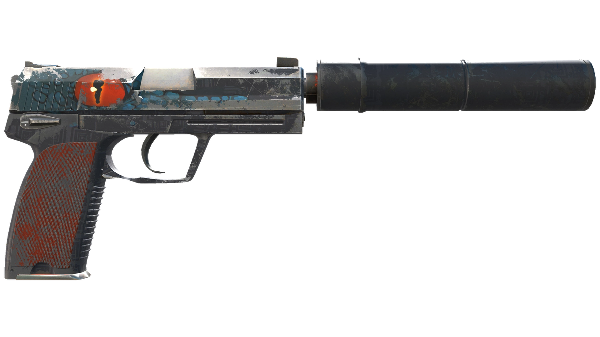 USP-S | Caiman (Well-Worn)