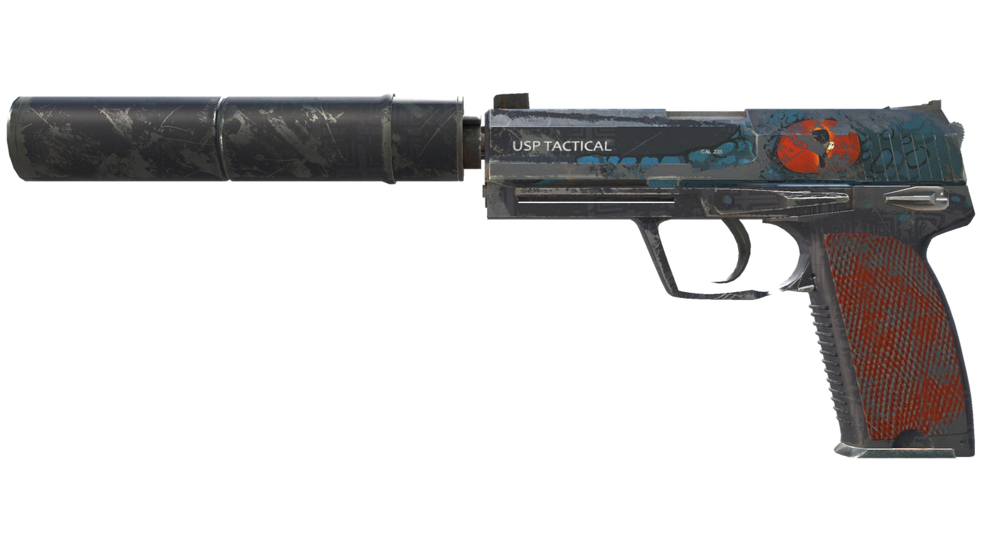 USP-S | Caiman (Well-Worn)