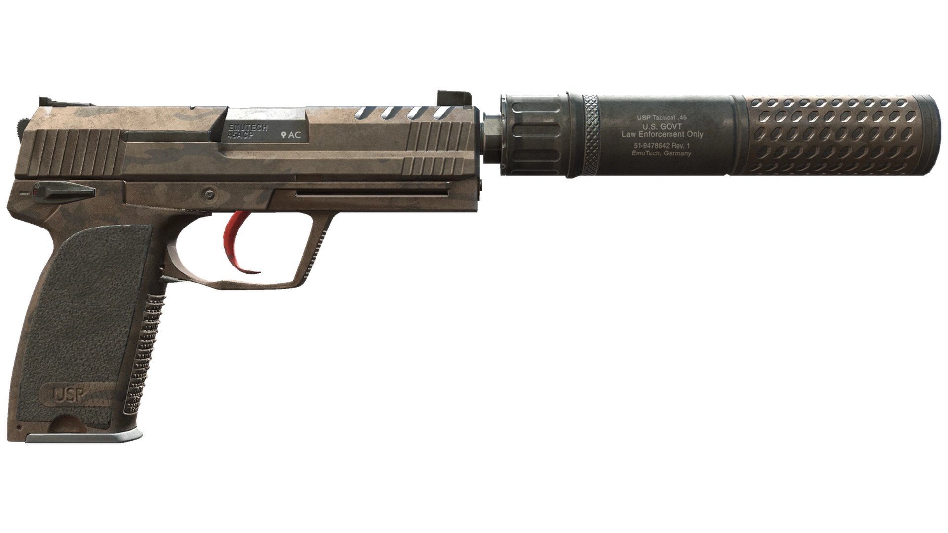 USP-S | Desert Tactical (Закалённое в боях)