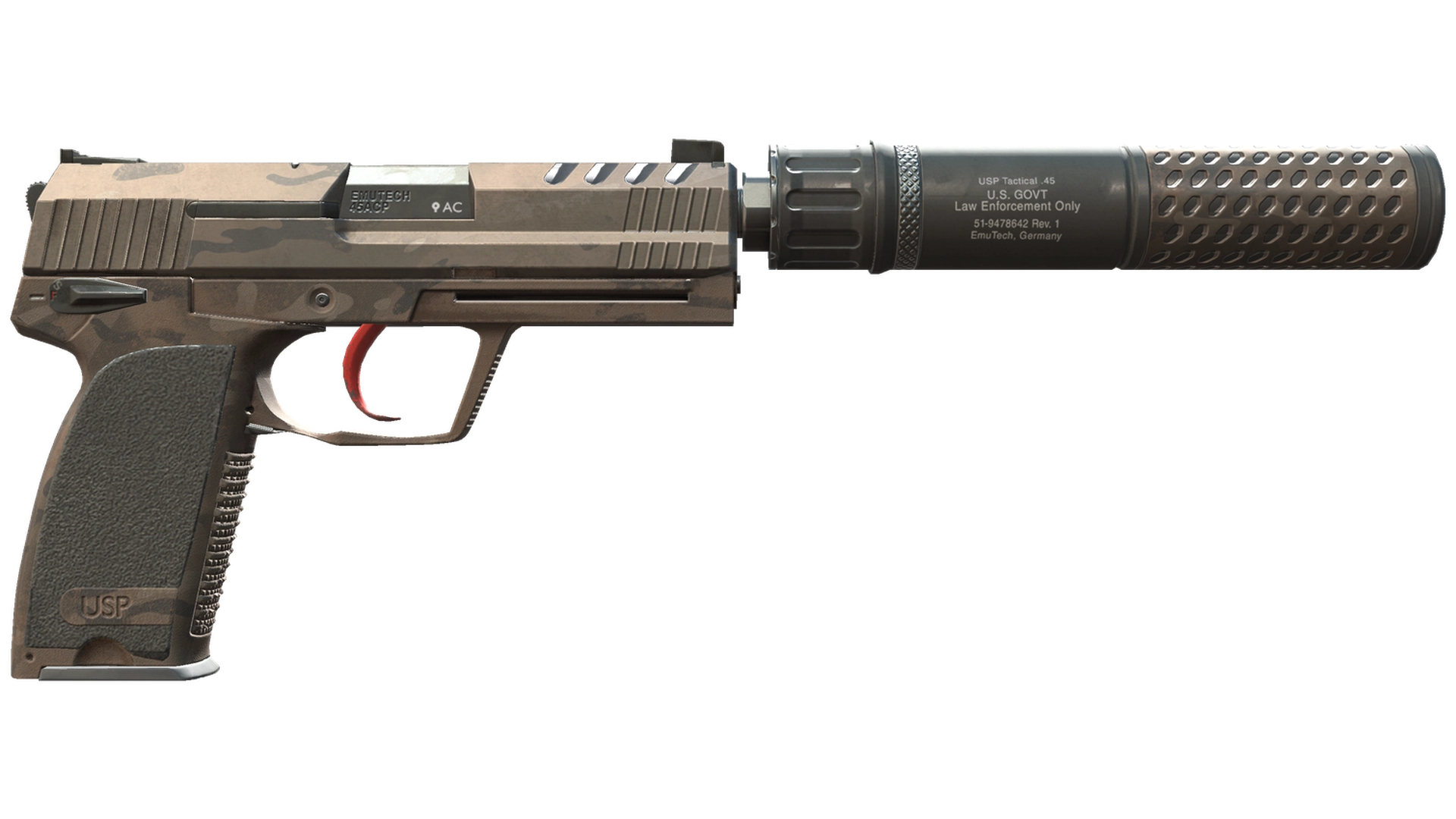 USP-S | Desert Tactical (Minimal Wear)