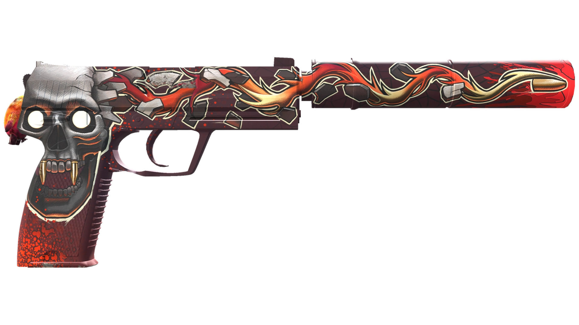 USP-S | Подтвержденное убийство (Немного поношенное)