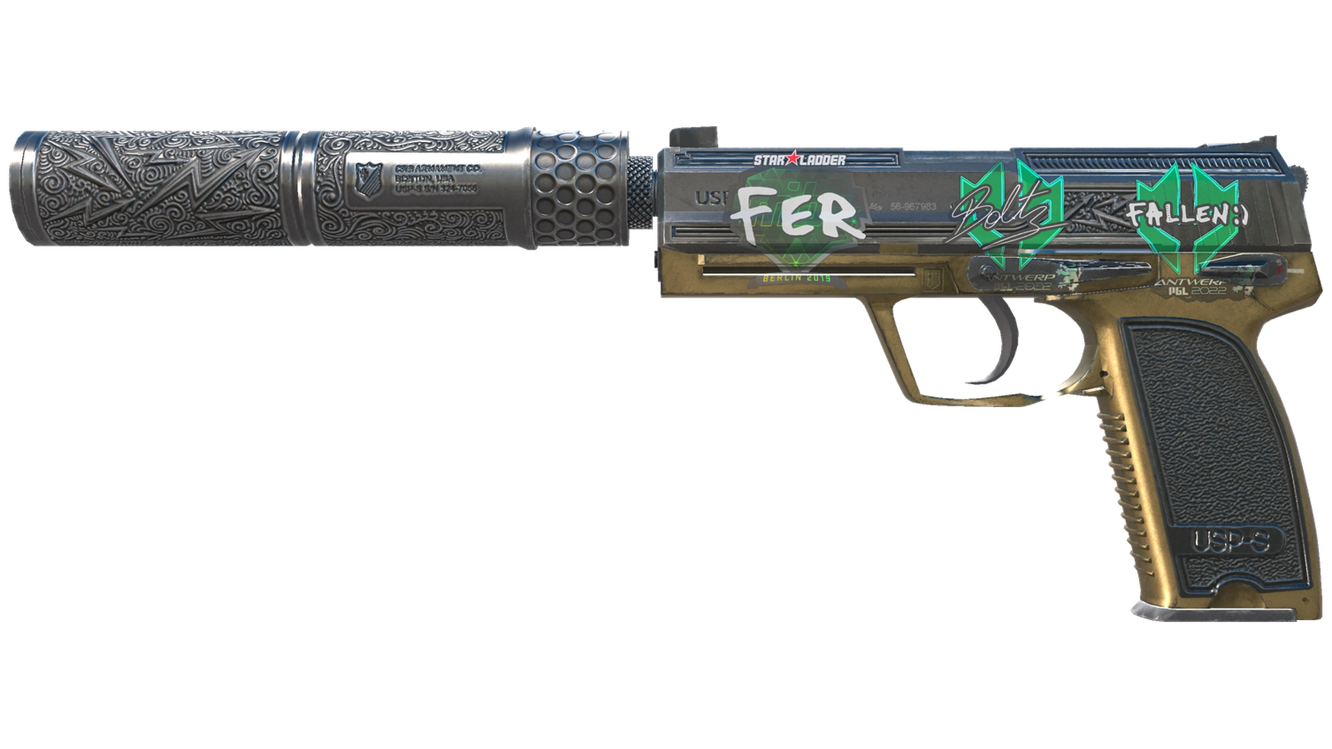 USP-S | Lead Conduit (Field-Tested)