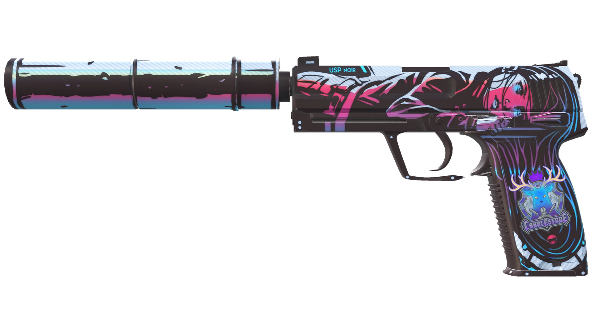 USP-S | Неонуар (Прямо с завода)
