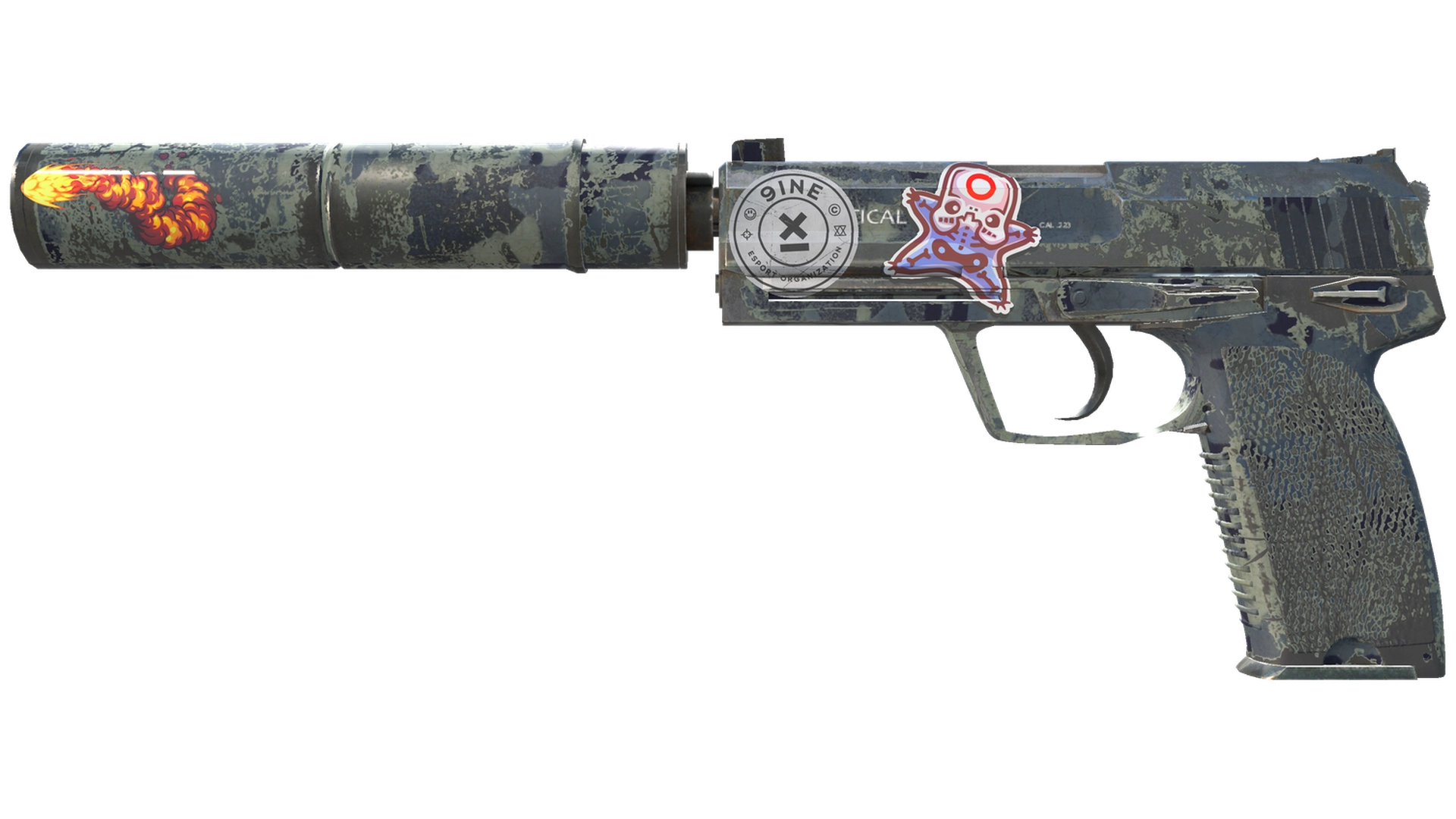 USP-S | Night Ops (Well-Worn)