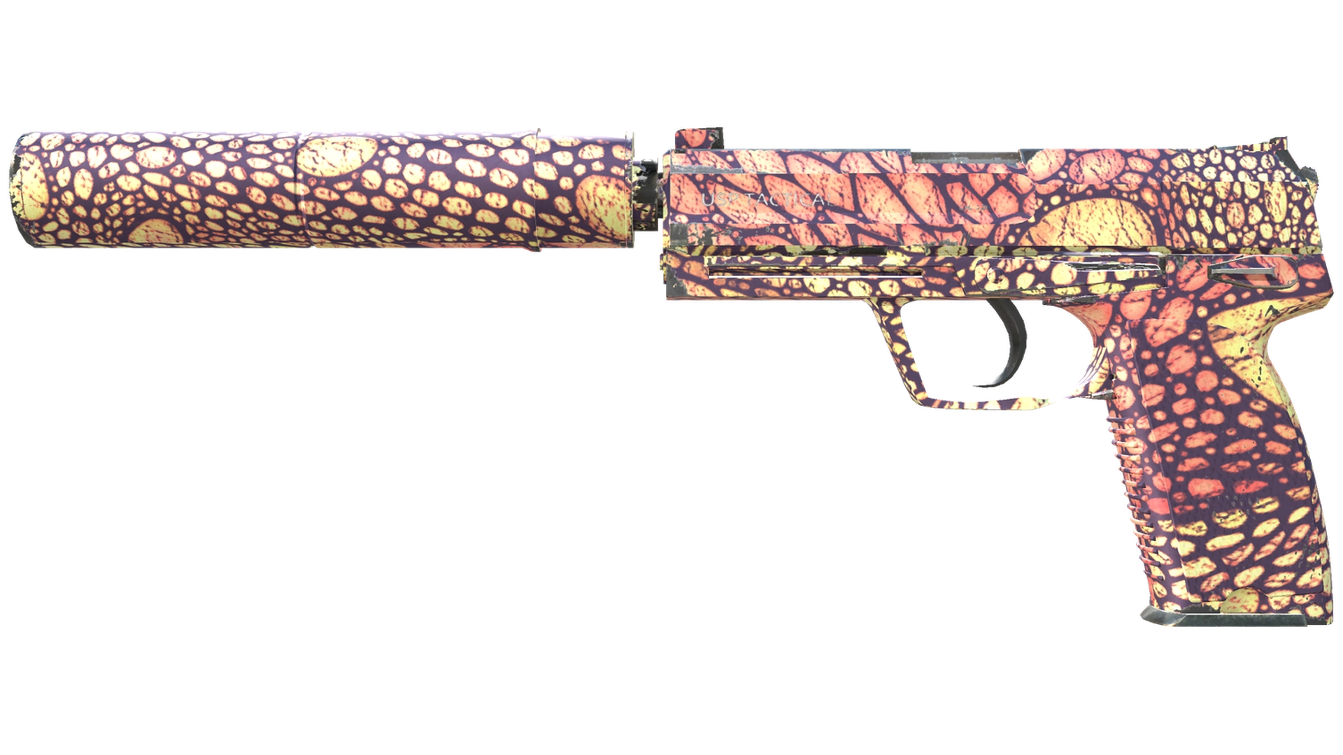 USP-S | Orange Anolis (Minimal Wear)