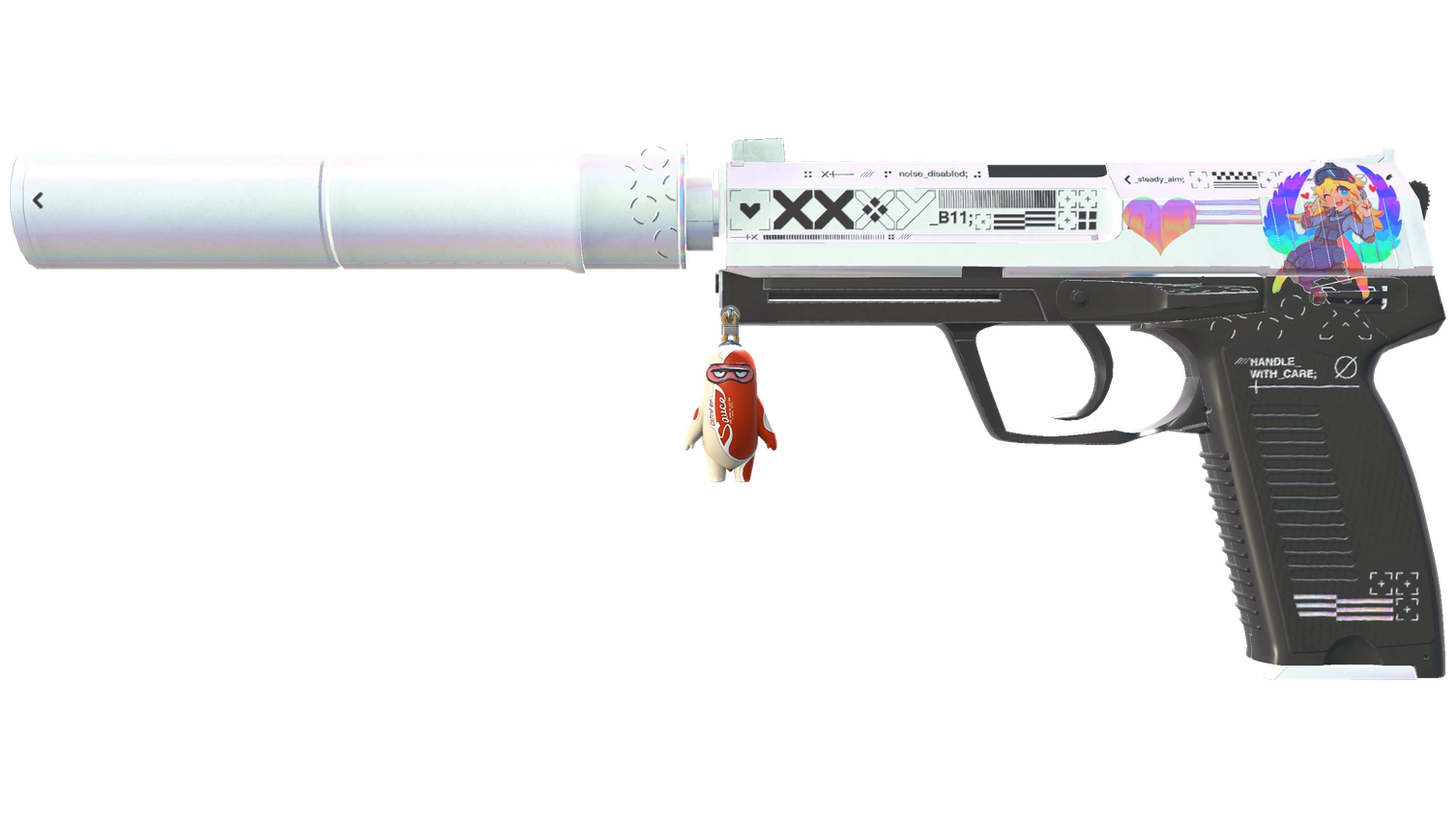 USP-S | Поток информации (Немного поношенное)