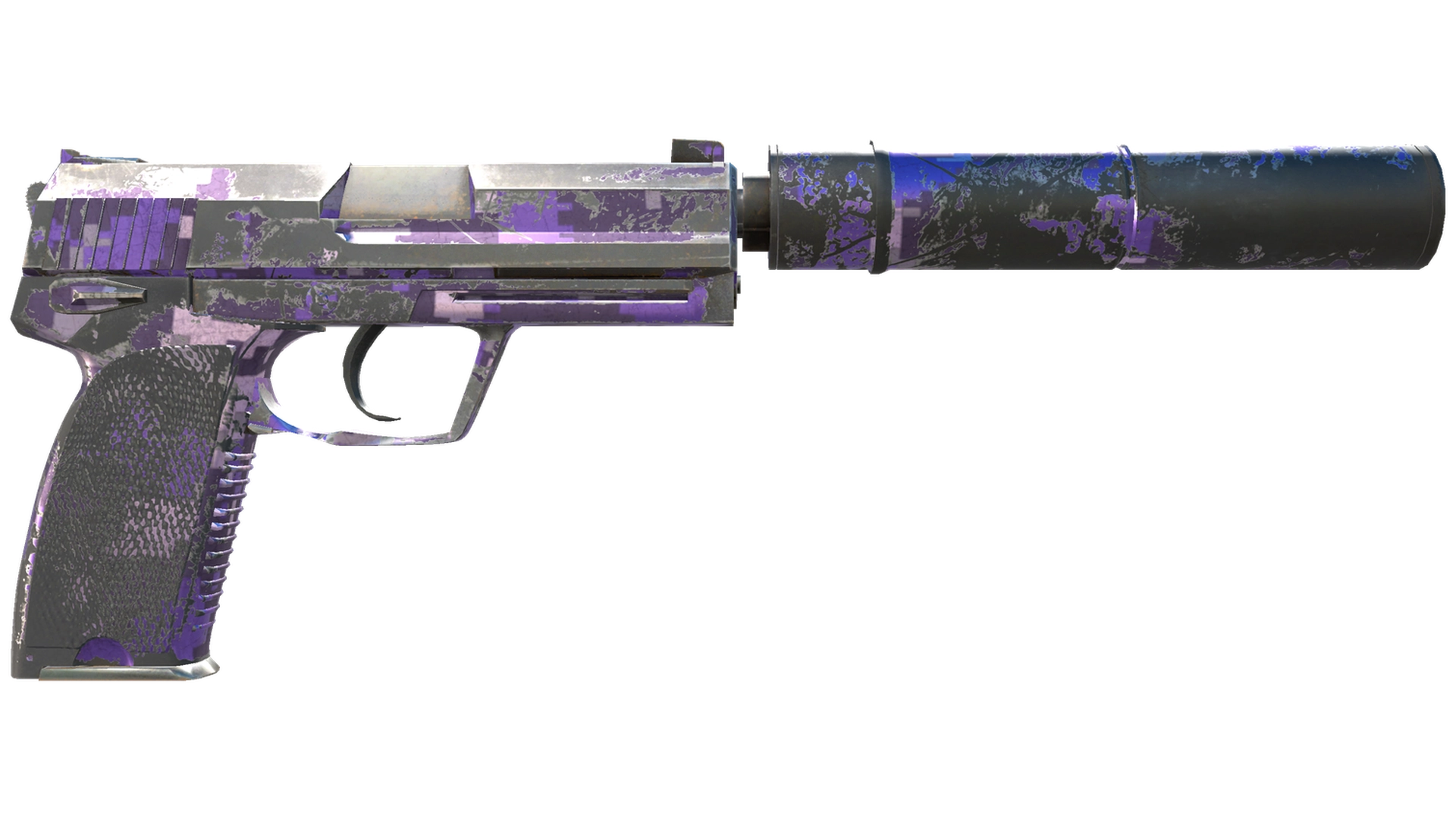 USP-S | Purple DDPAT (Battle-Scarred)