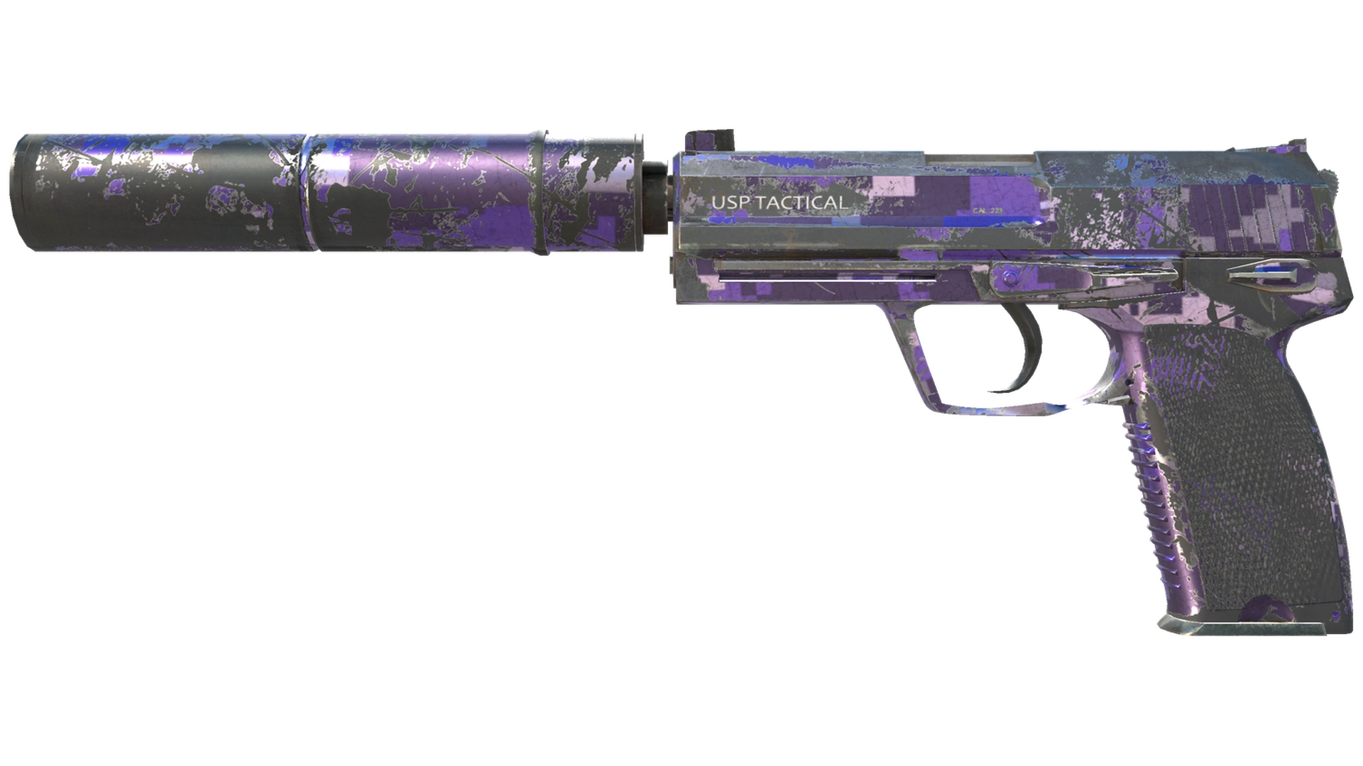 USP-S | Purple DDPAT (Battle-Scarred)