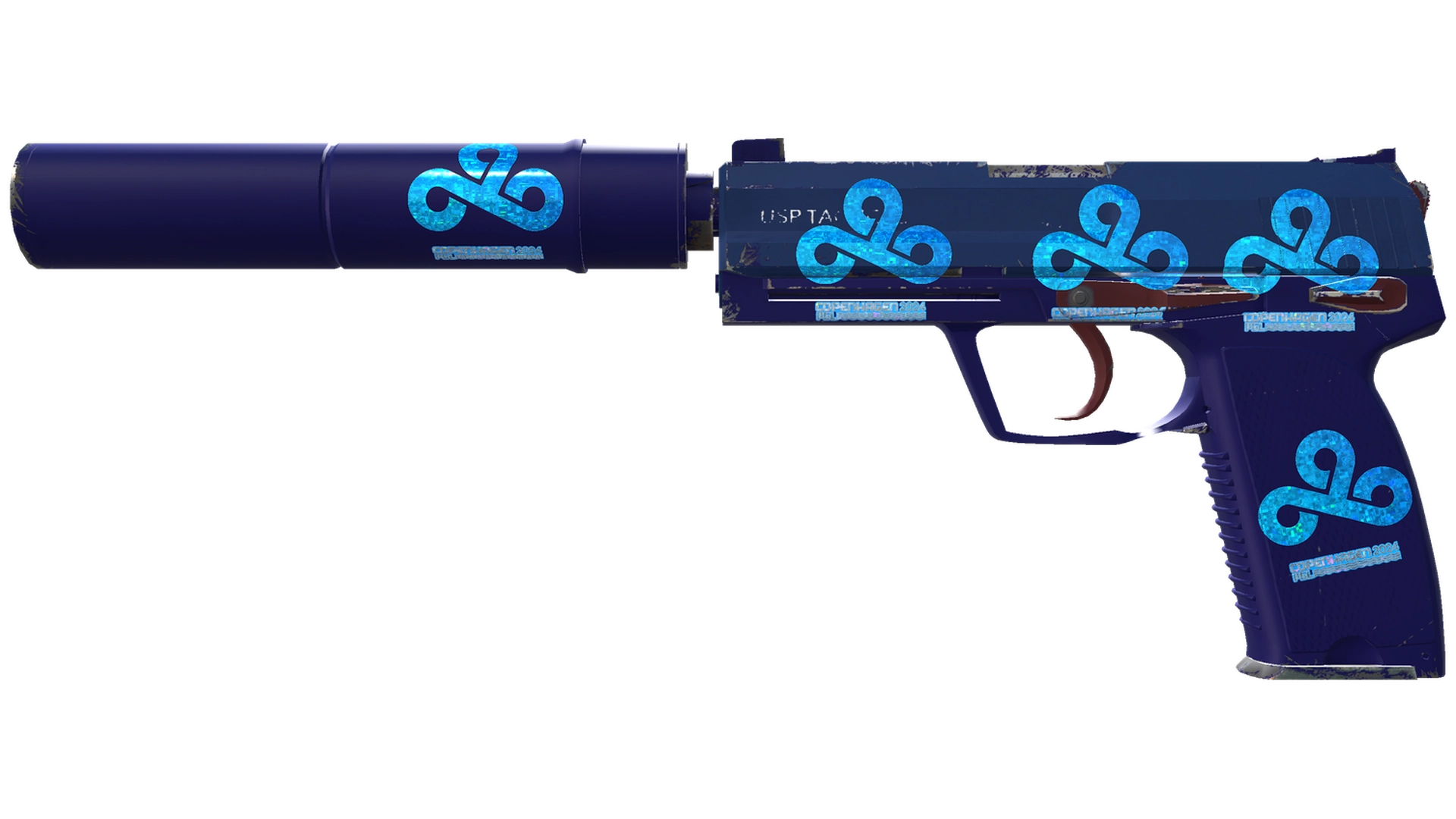 USP-S | Королевский синий (Немного поношенное)