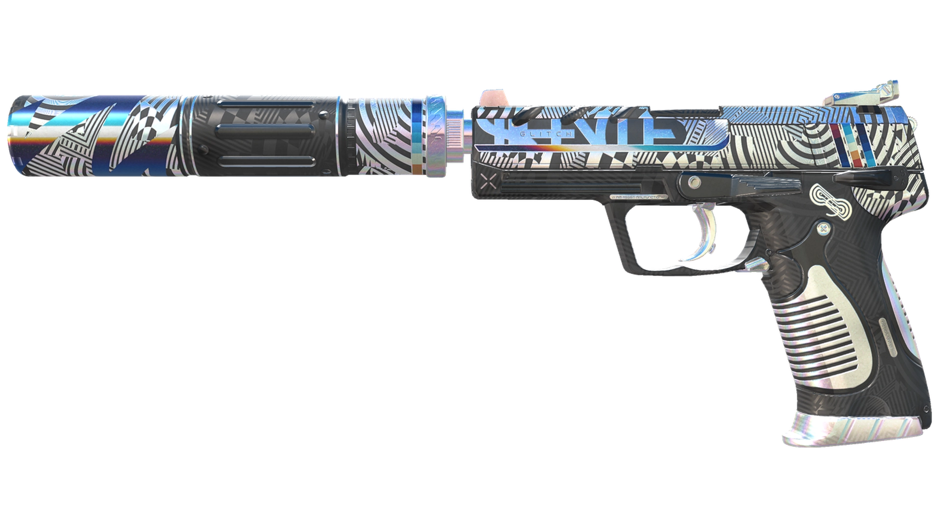 USP-S | Spiral Glitch (Factory New)
