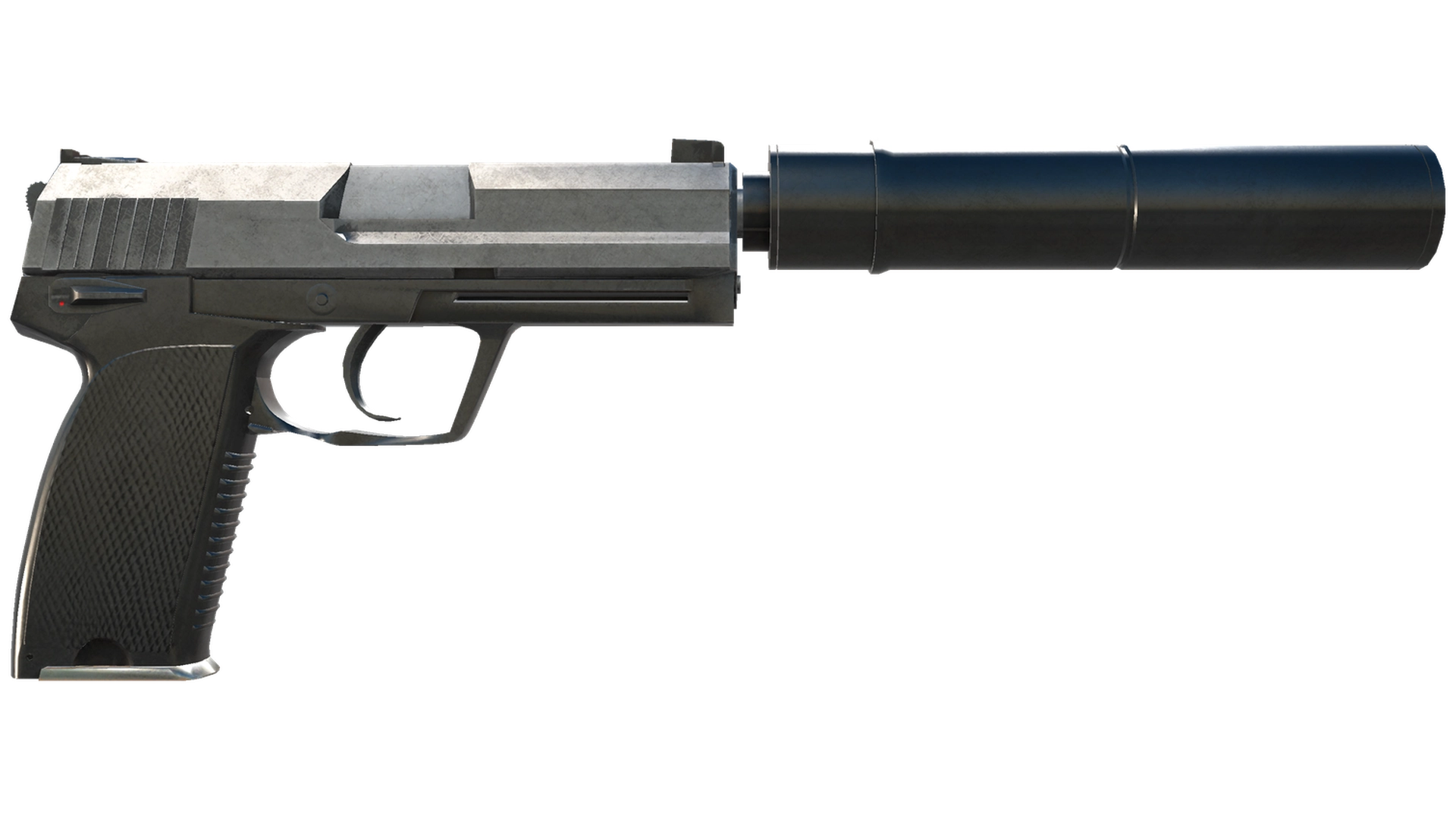 USP-S | Stainless (Well-Worn)