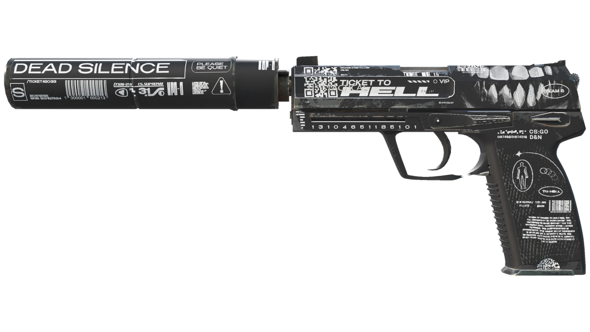 USP-S | Ticket to Hell (Field-Tested)
