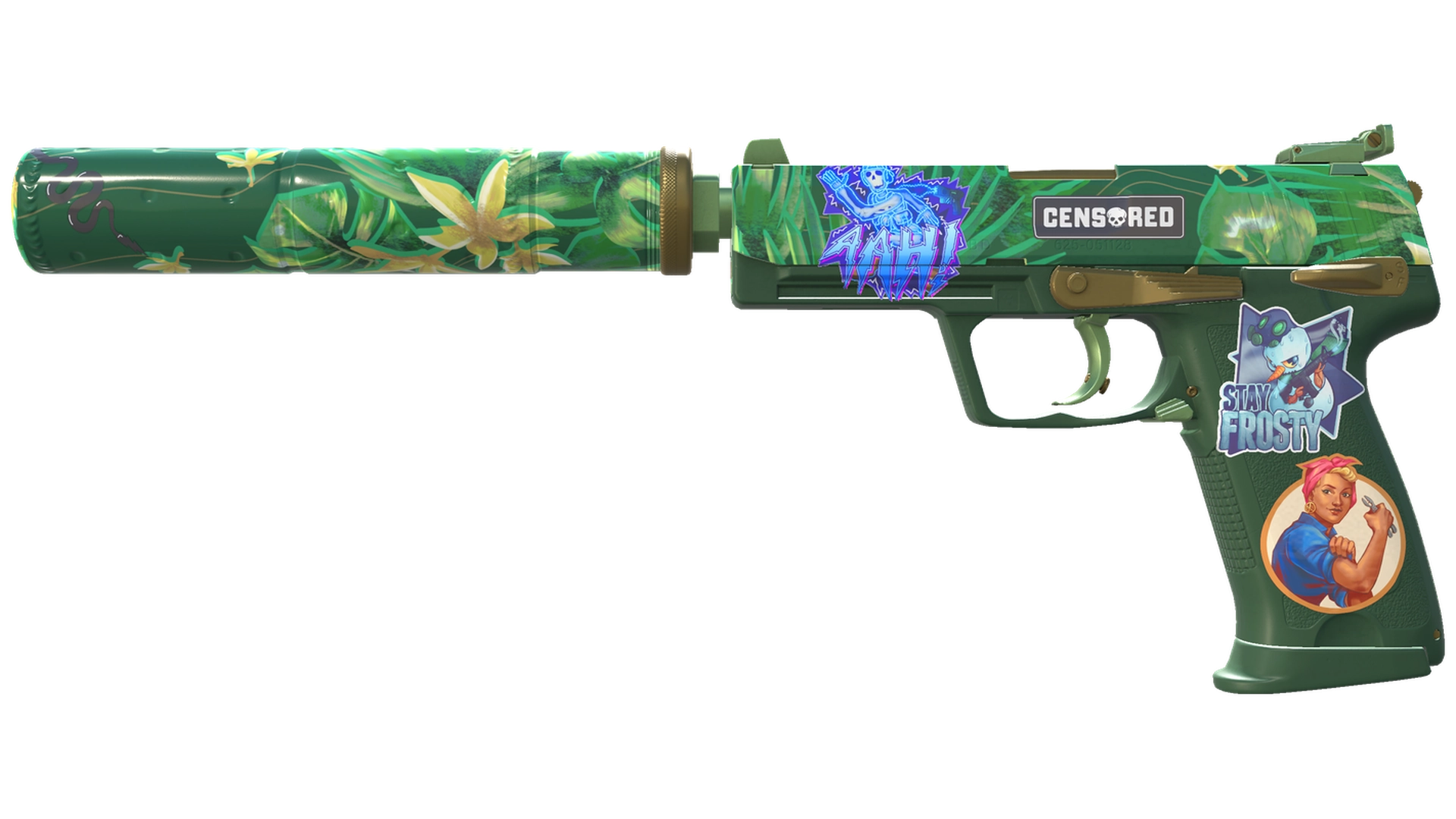 USP-S | Tropical Breeze (Прямо с завода)