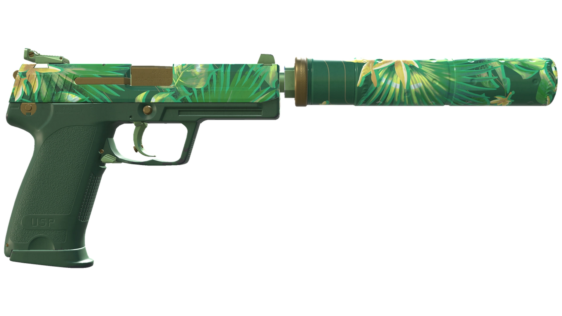 USP-S | Tropical Breeze (Minimal Wear)