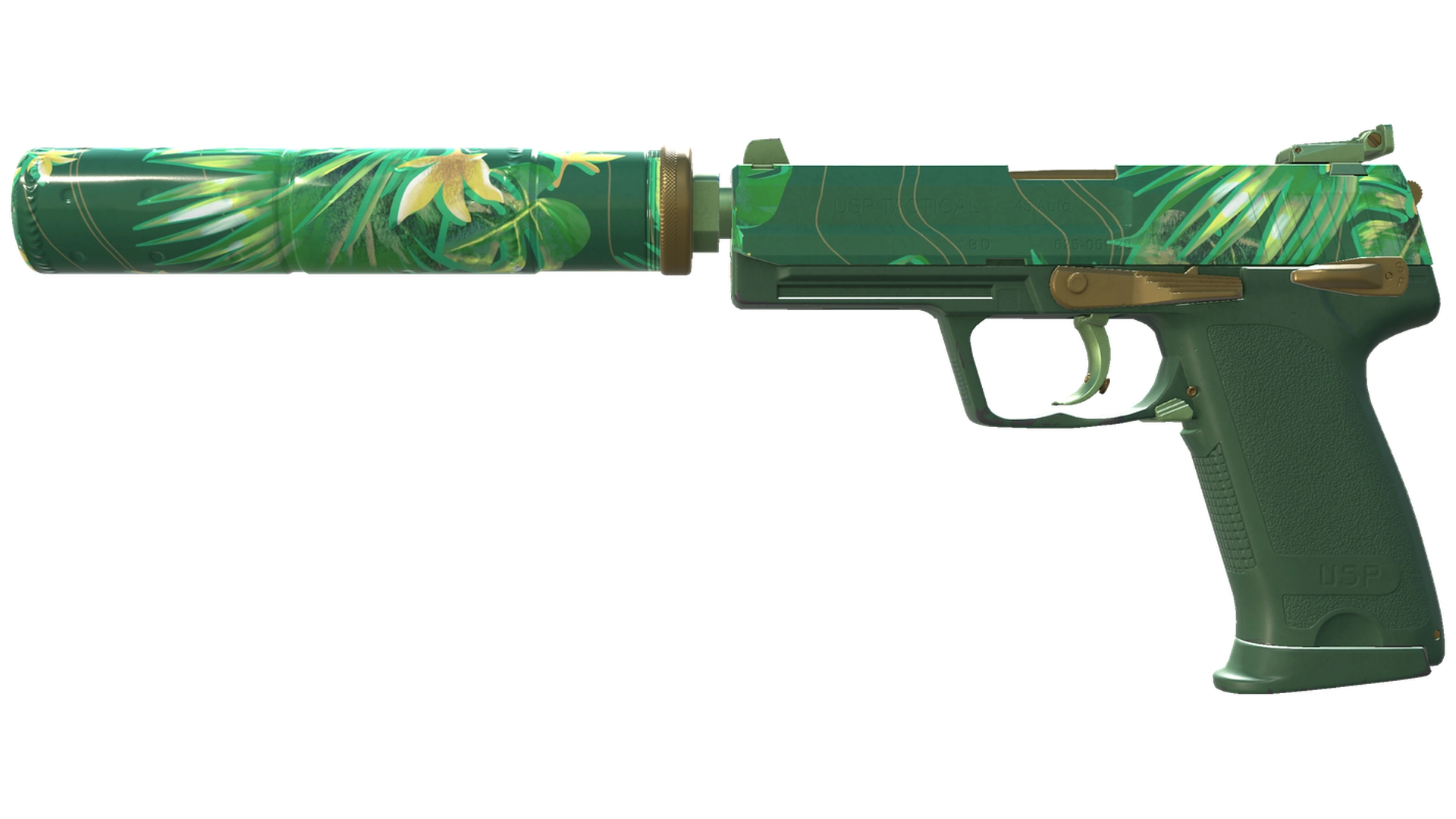 USP-S | Tropical Breeze (Minimal Wear)
