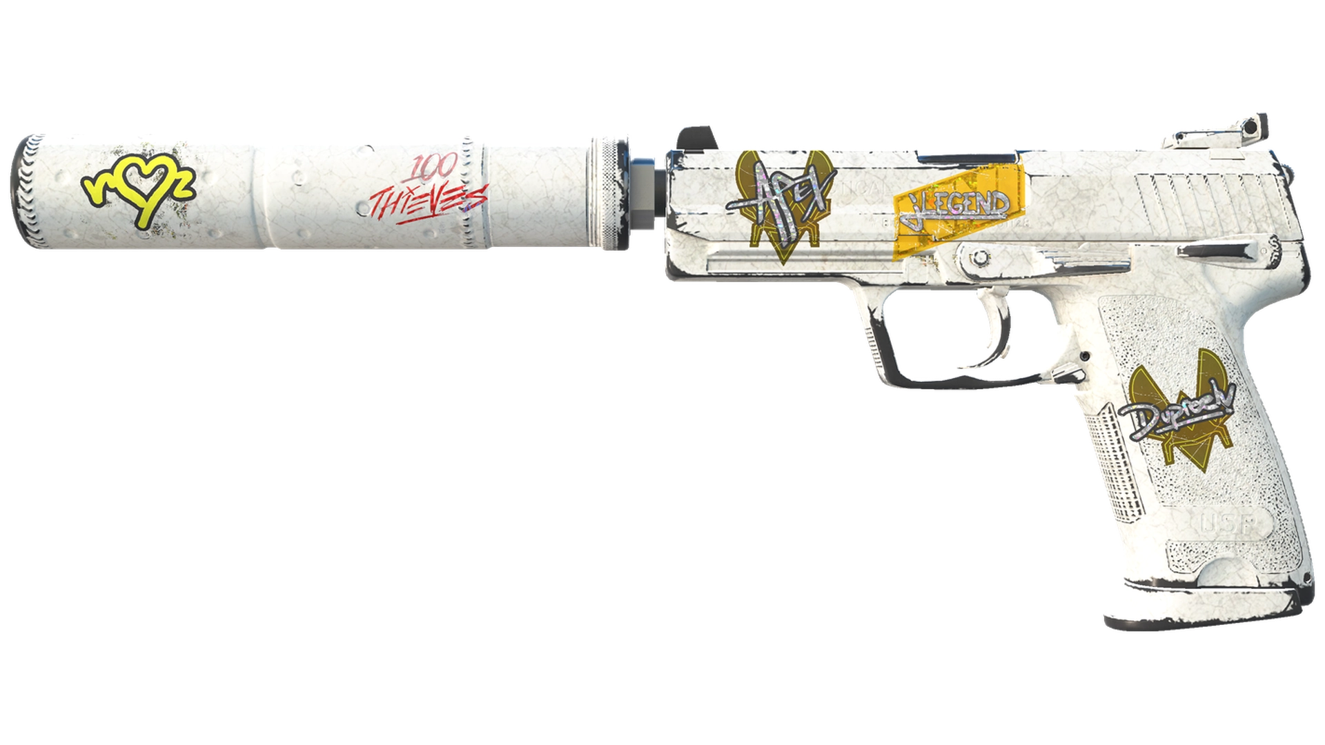 USP-S | Whiteout (Well-Worn)