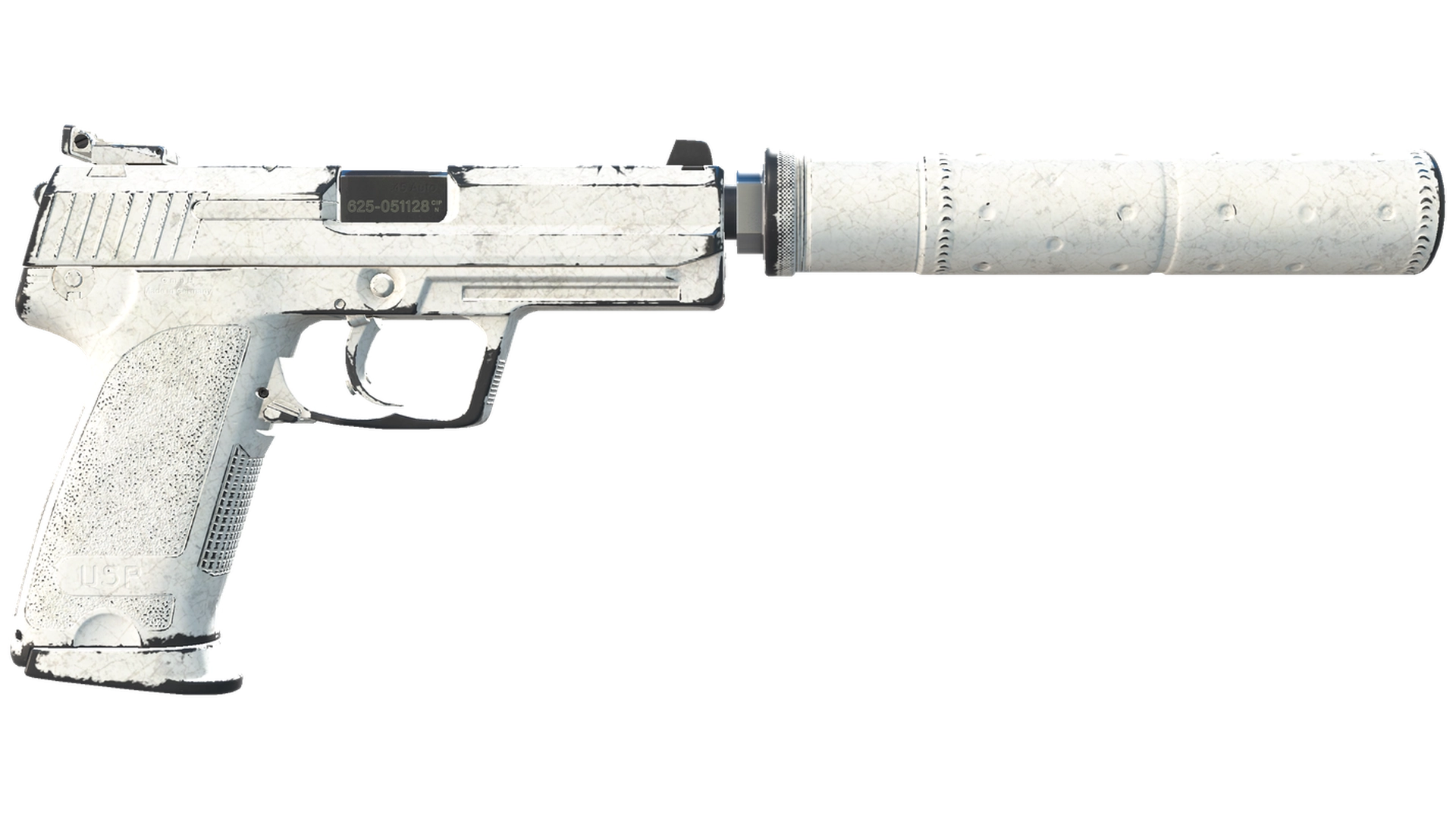 USP-S | Whiteout (Well-Worn)