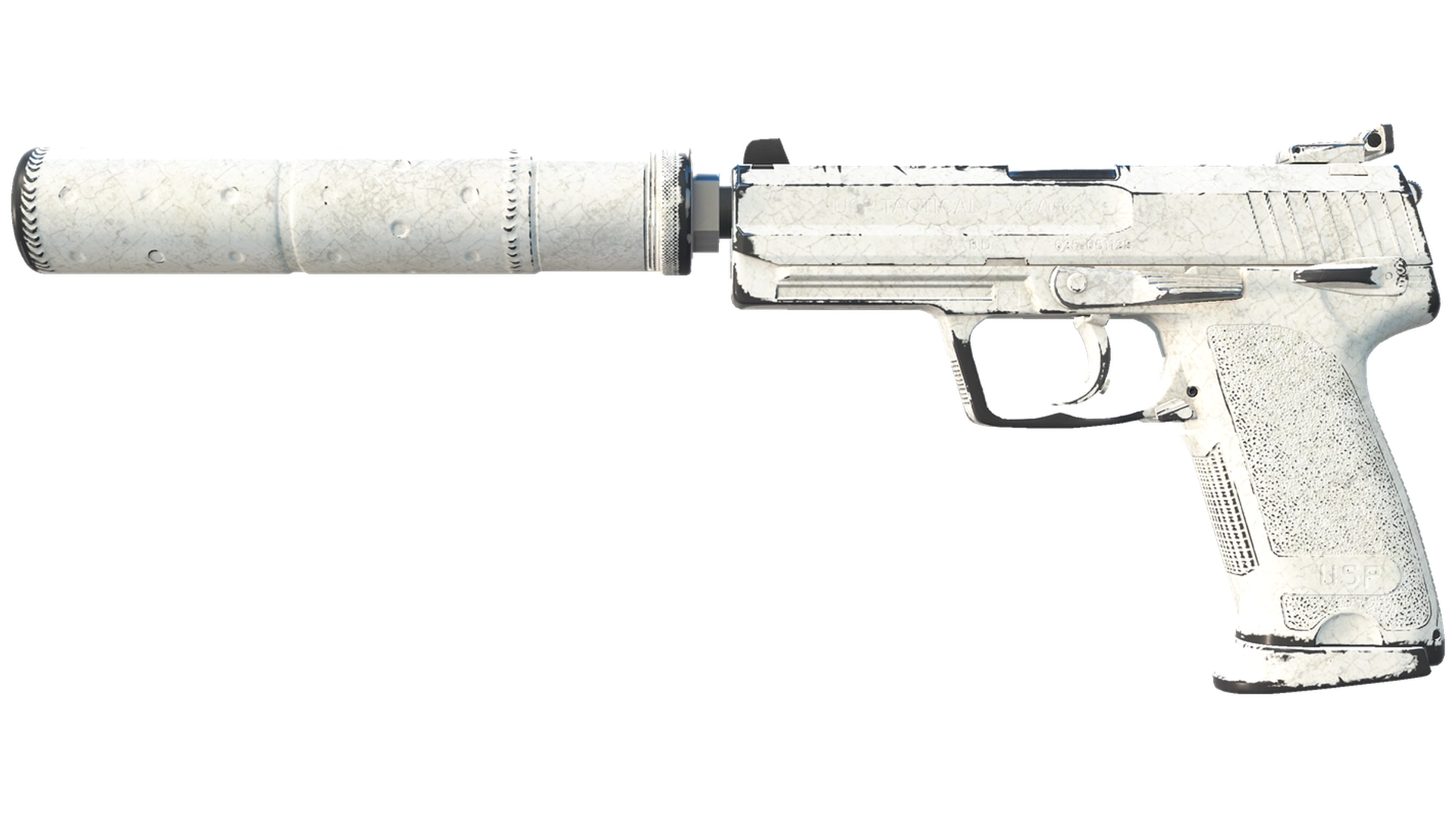 USP-S | Whiteout (Well-Worn)