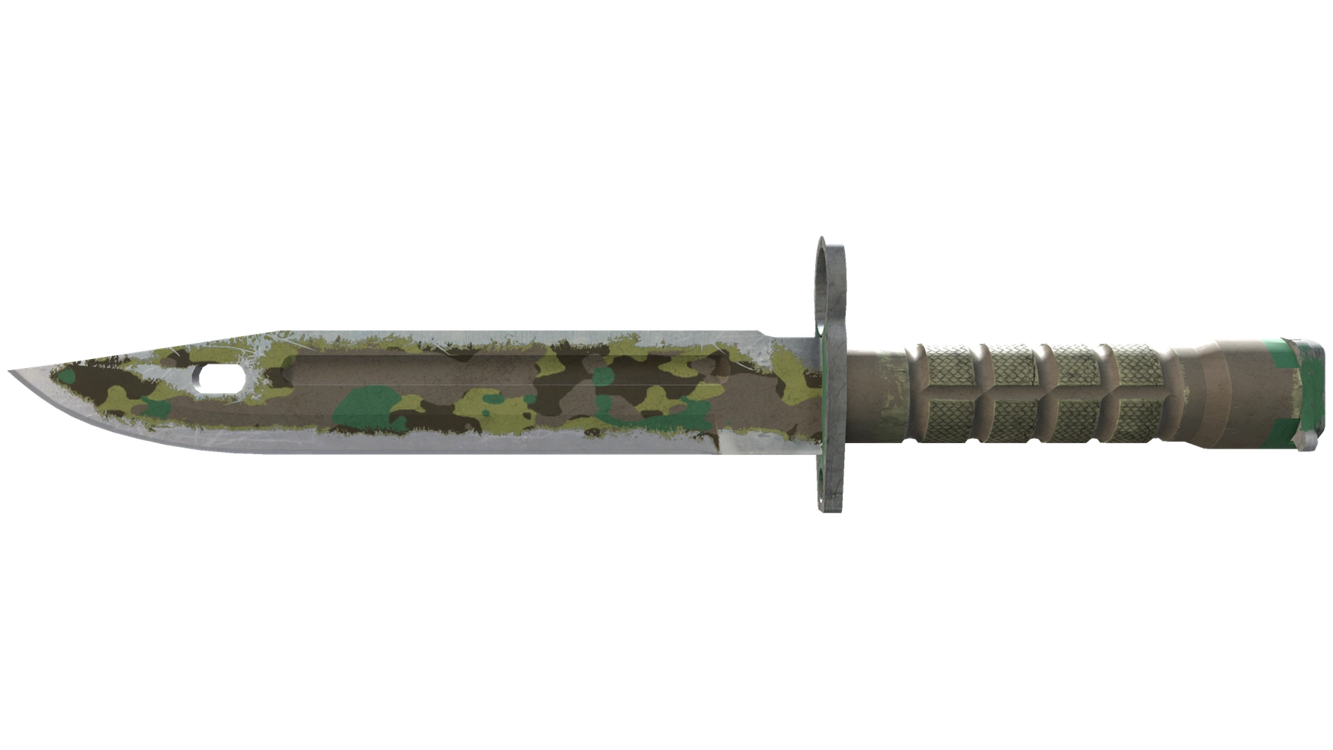 ★ Bayonet | Boreal Forest (Battle-Scarred)