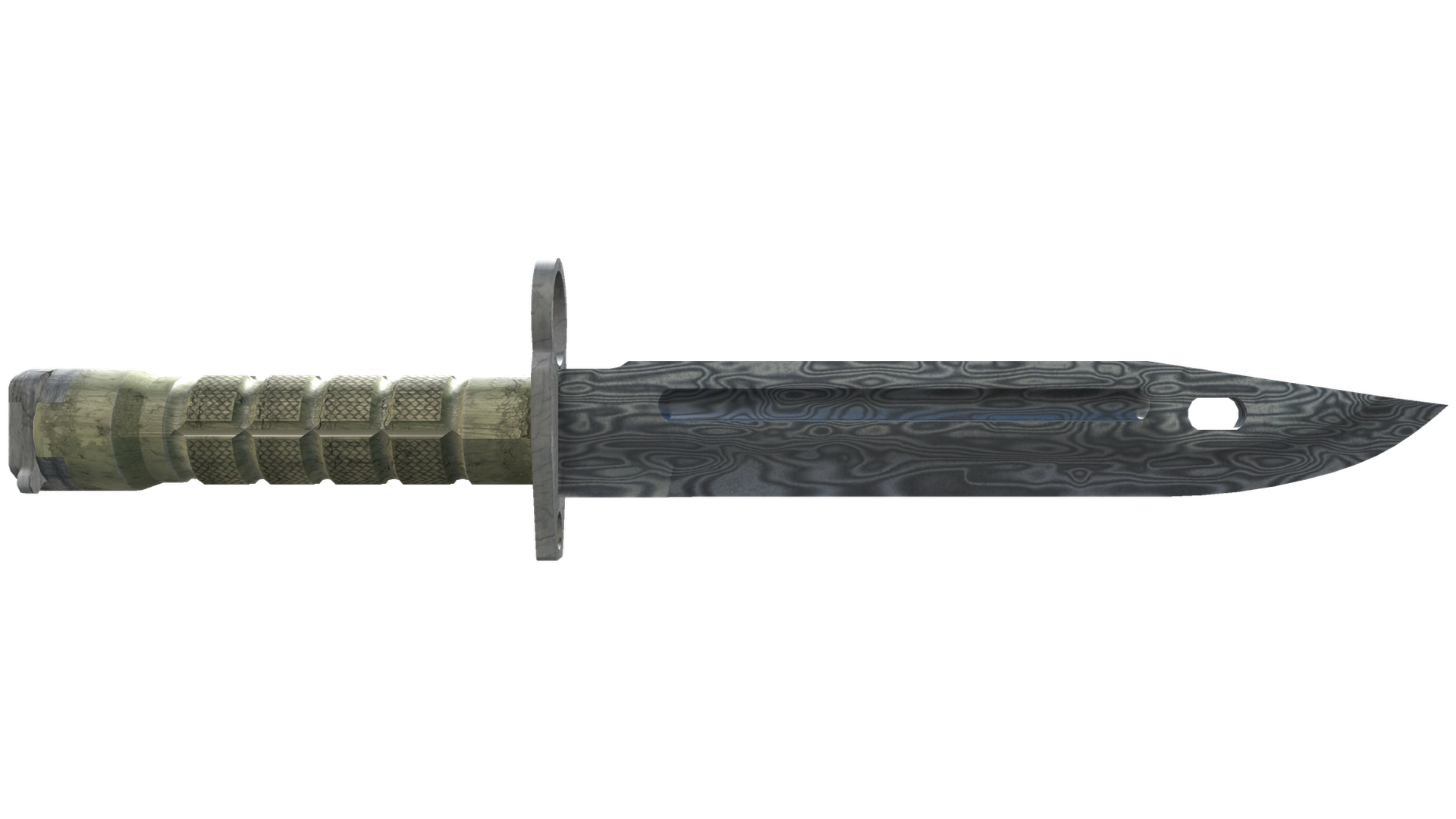 ★ Bayonet | Damascus Steel (Battle-Scarred)