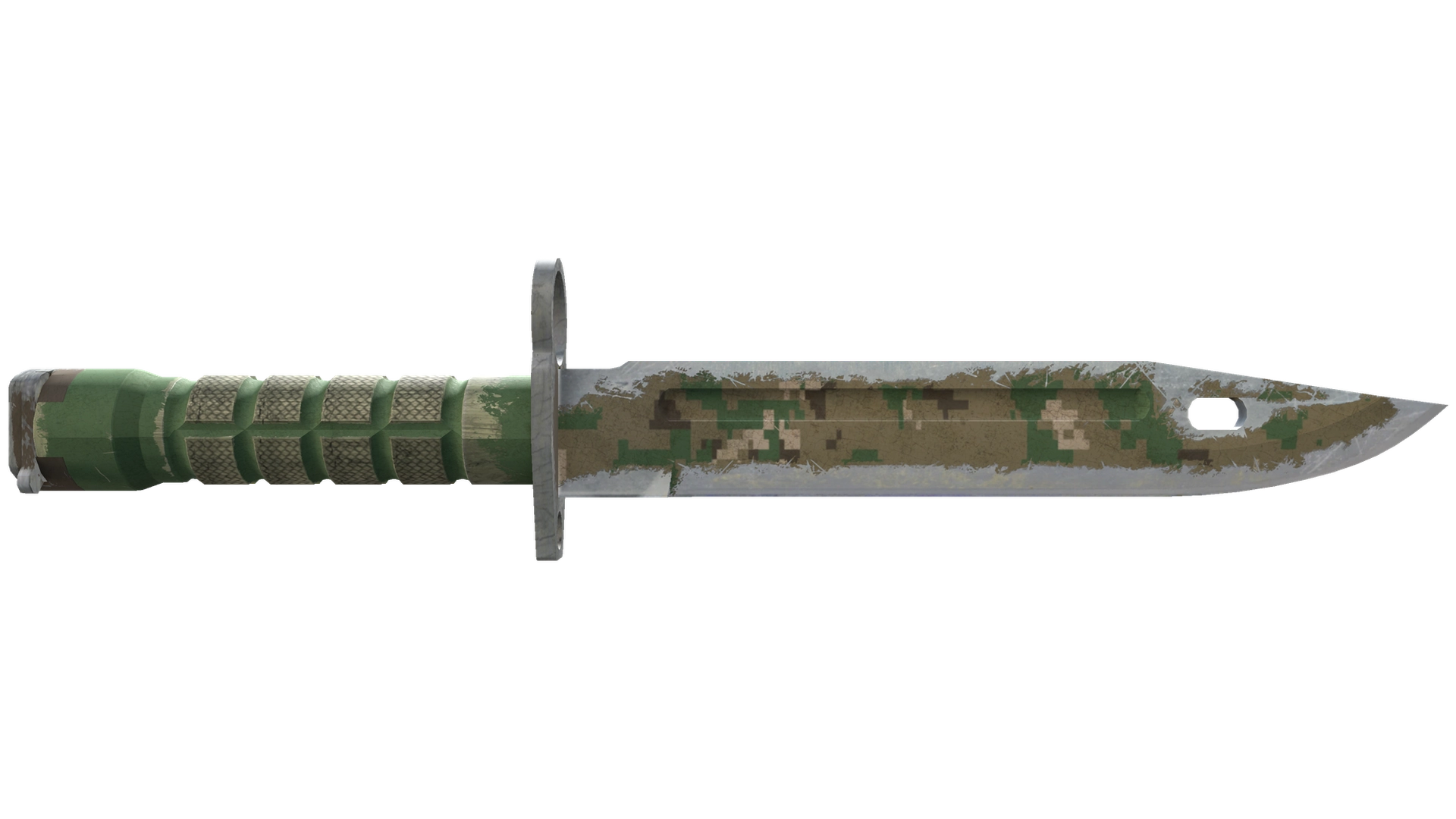 ★ Bayonet | Forest DDPAT (Battle-Scarred)
