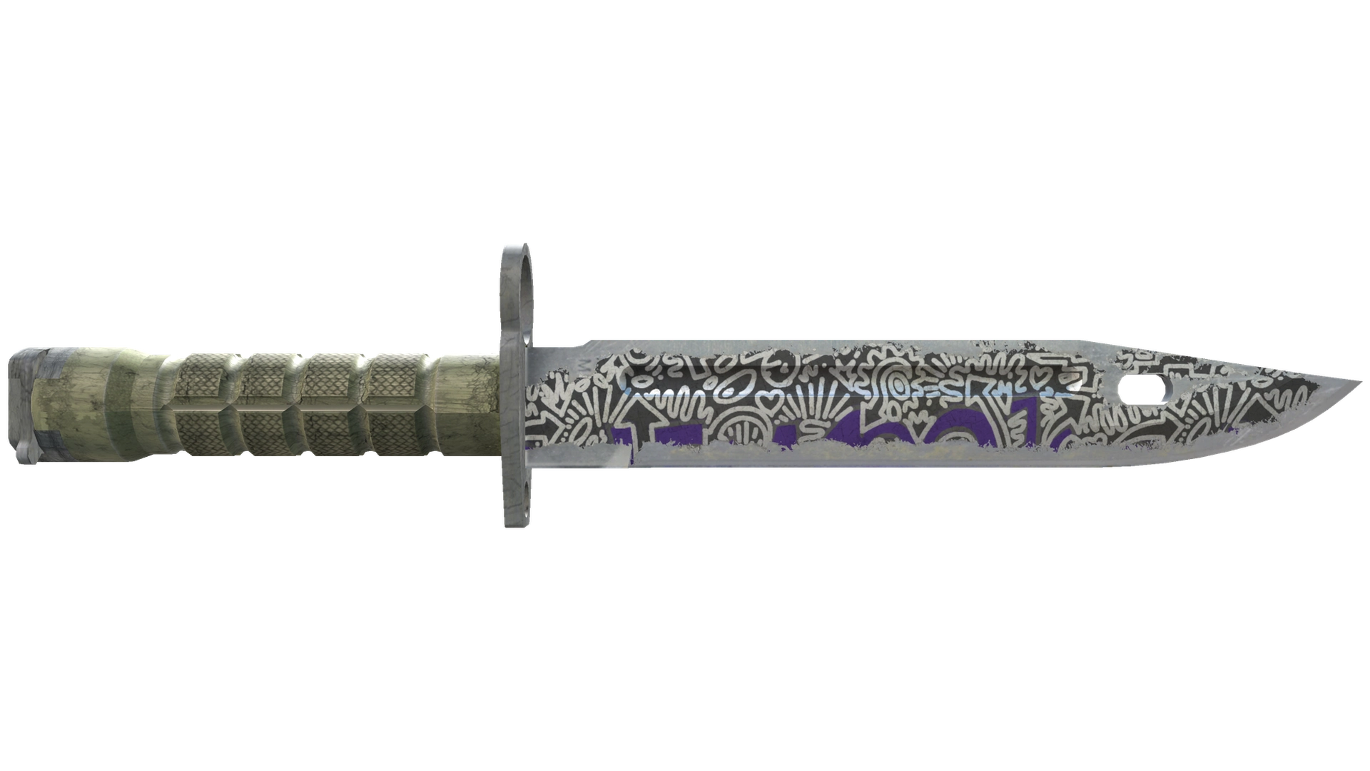 ★ Bayonet | Freehand (Battle-Scarred)