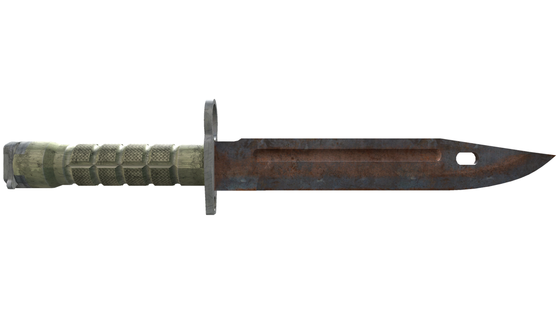 ★ Bayonet | Rust Coat (Battle-Scarred)