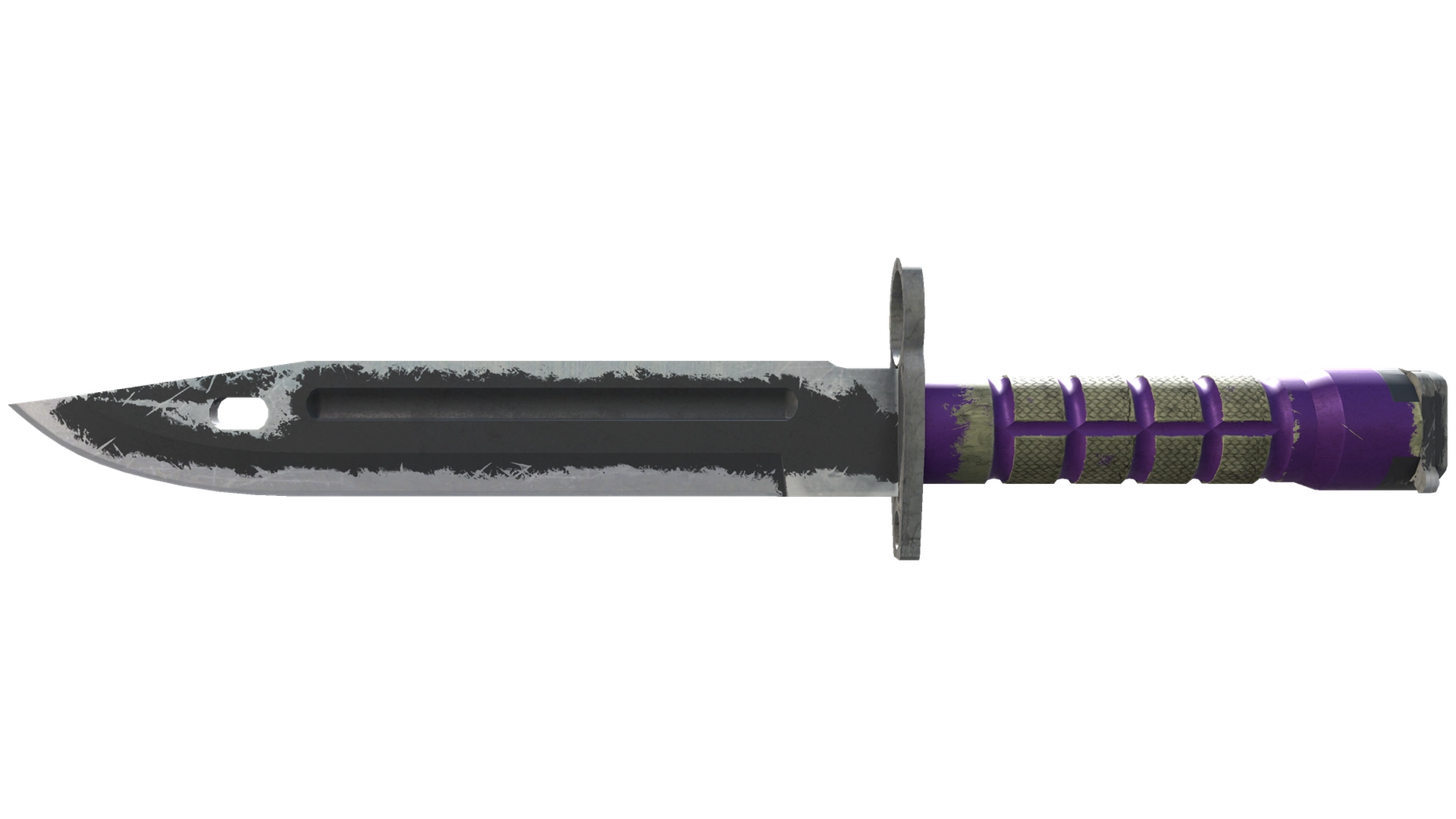 ★ Bayonet | Ultraviolet (Battle-Scarred)