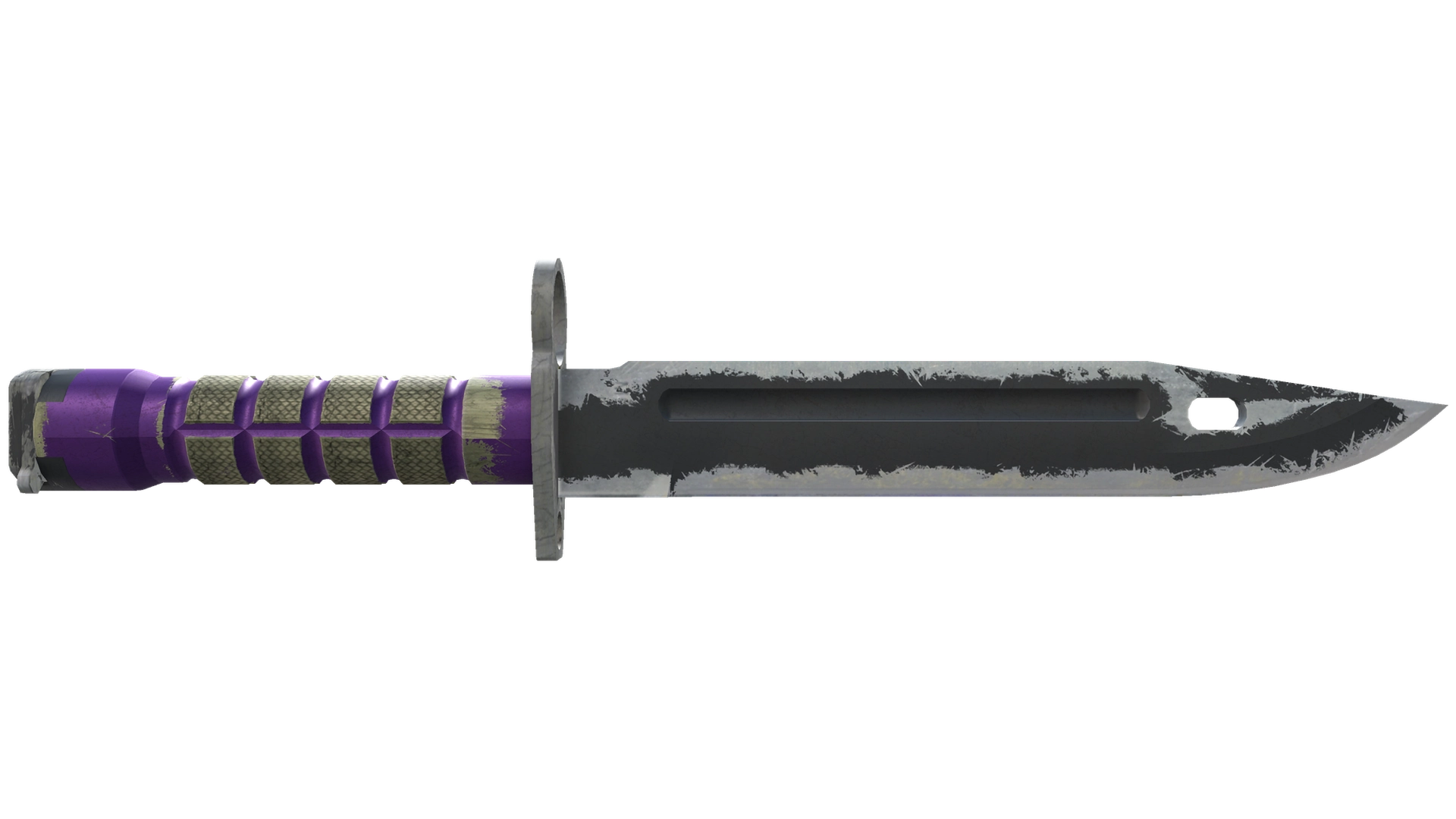 ★ Bayonet | Ultraviolet (Battle-Scarred)