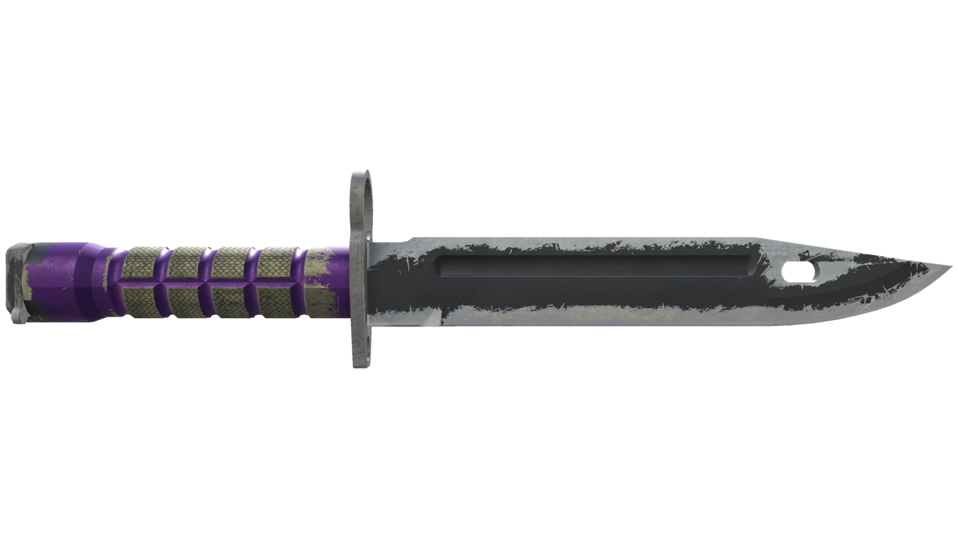 ★ Bayonet | Ultraviolet (Battle-Scarred)