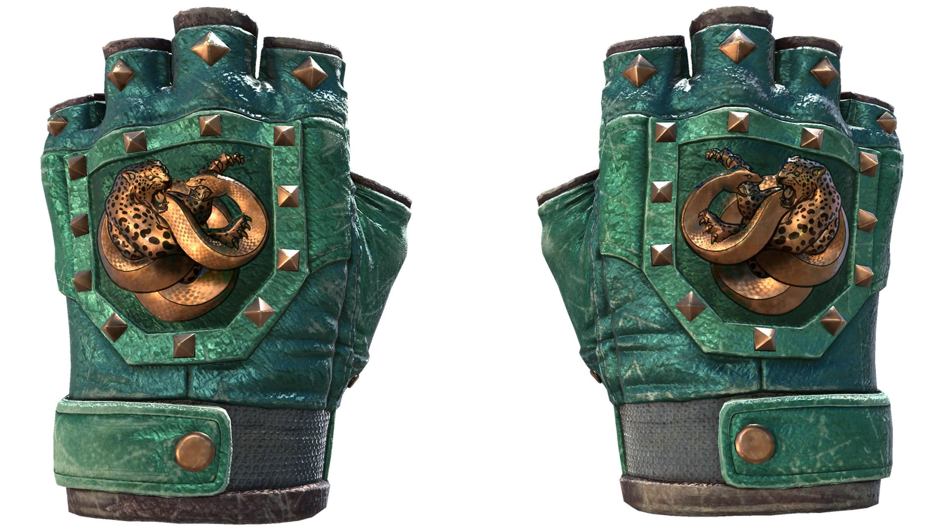 ★ Broken Fang Gloves | Jade (Battle-Scarred)