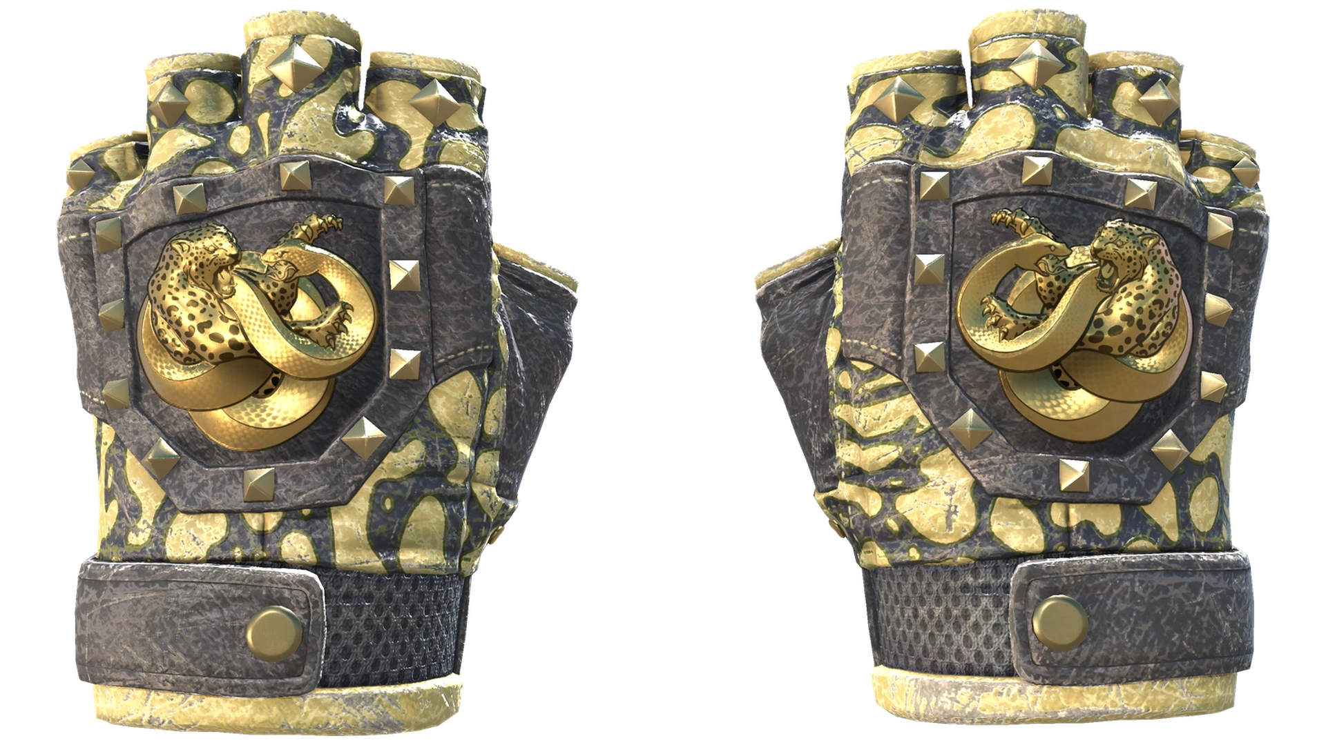 ★ Broken Fang Gloves | Yellow-banded (Battle-Scarred)