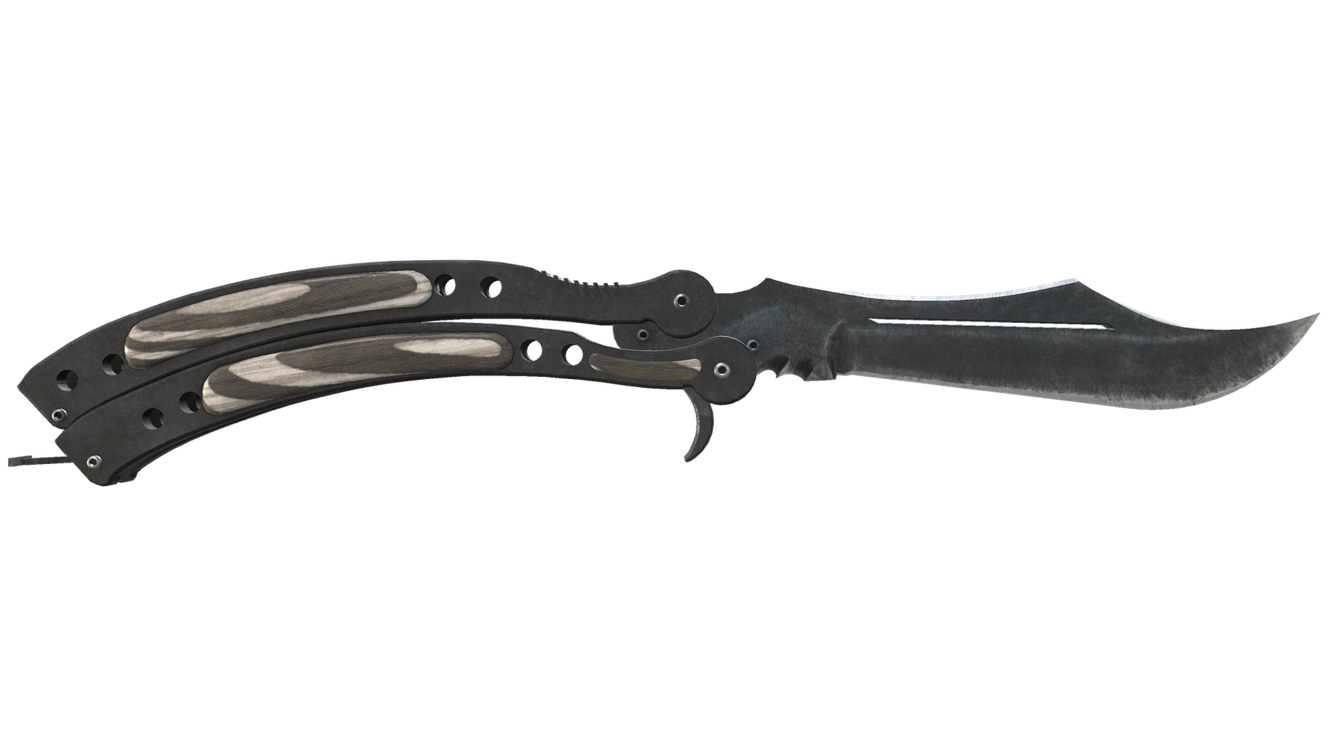 ★ Butterfly Knife | Black Laminate (Field-Tested)