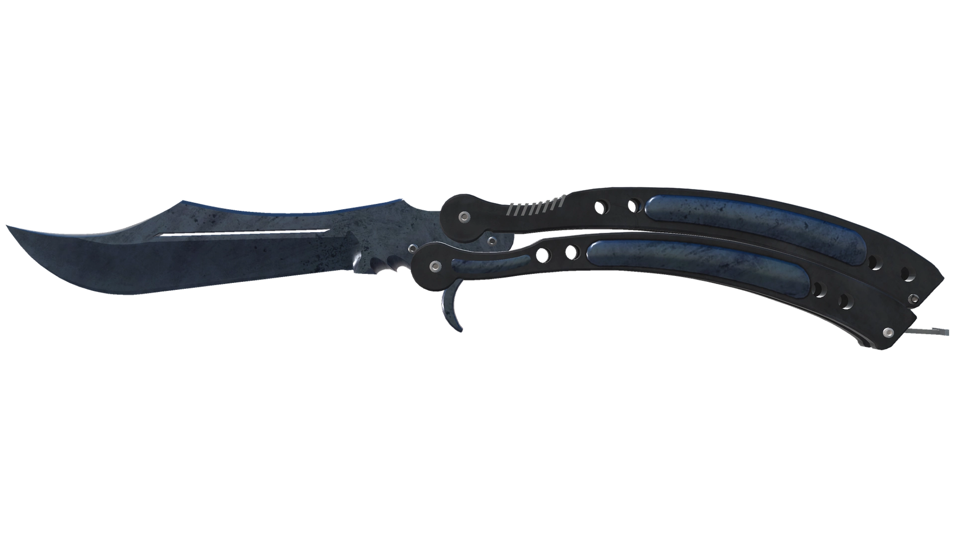 ★ Butterfly Knife | Blue Steel (Field-Tested)