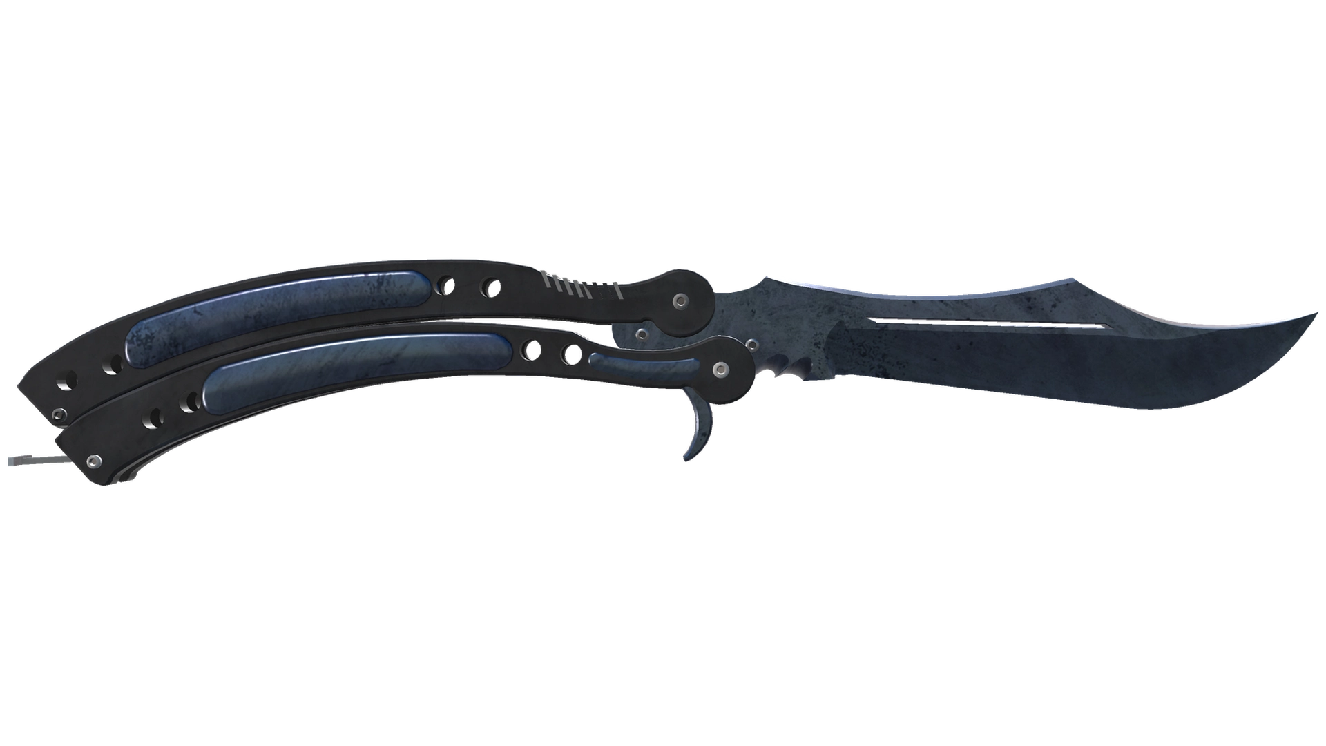 ★ Butterfly Knife | Blue Steel (Field-Tested)
