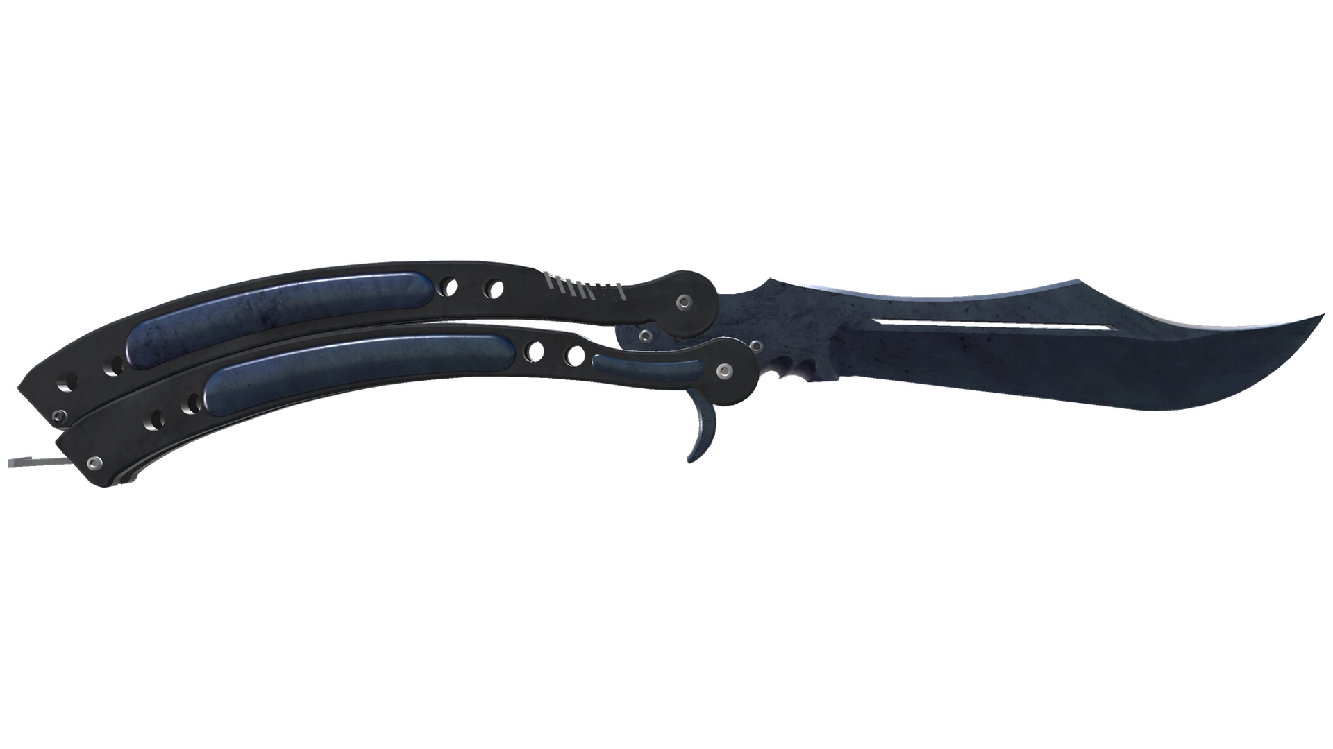 ★ Butterfly Knife | Blue Steel (Field-Tested)