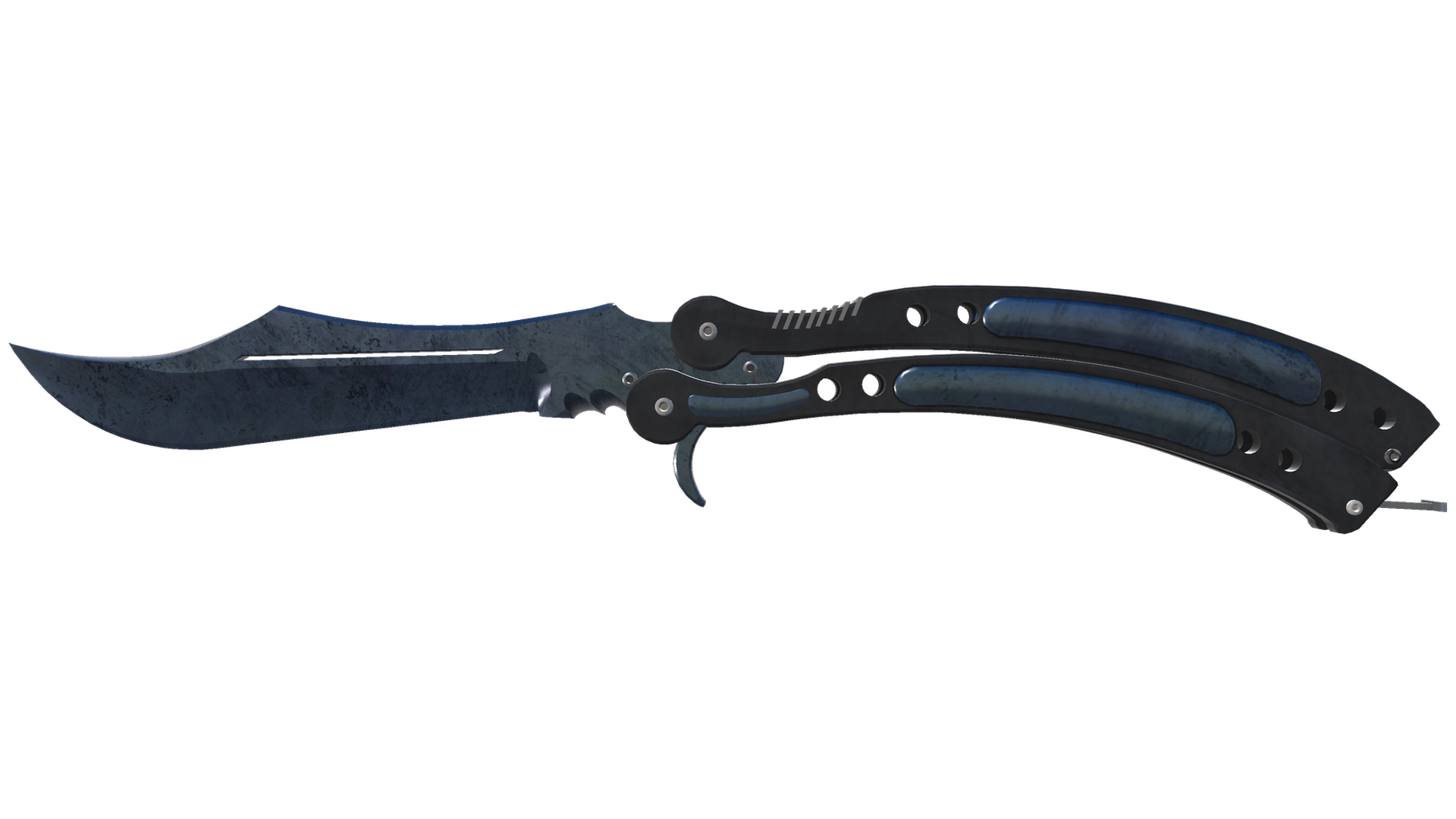 ★ Butterfly Knife | Blue Steel (Minimal Wear)