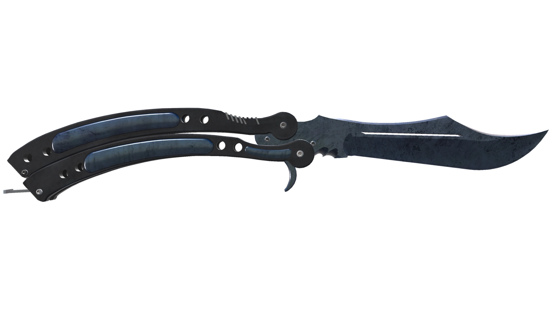 ★ Butterfly Knife | Blue Steel (Minimal Wear)