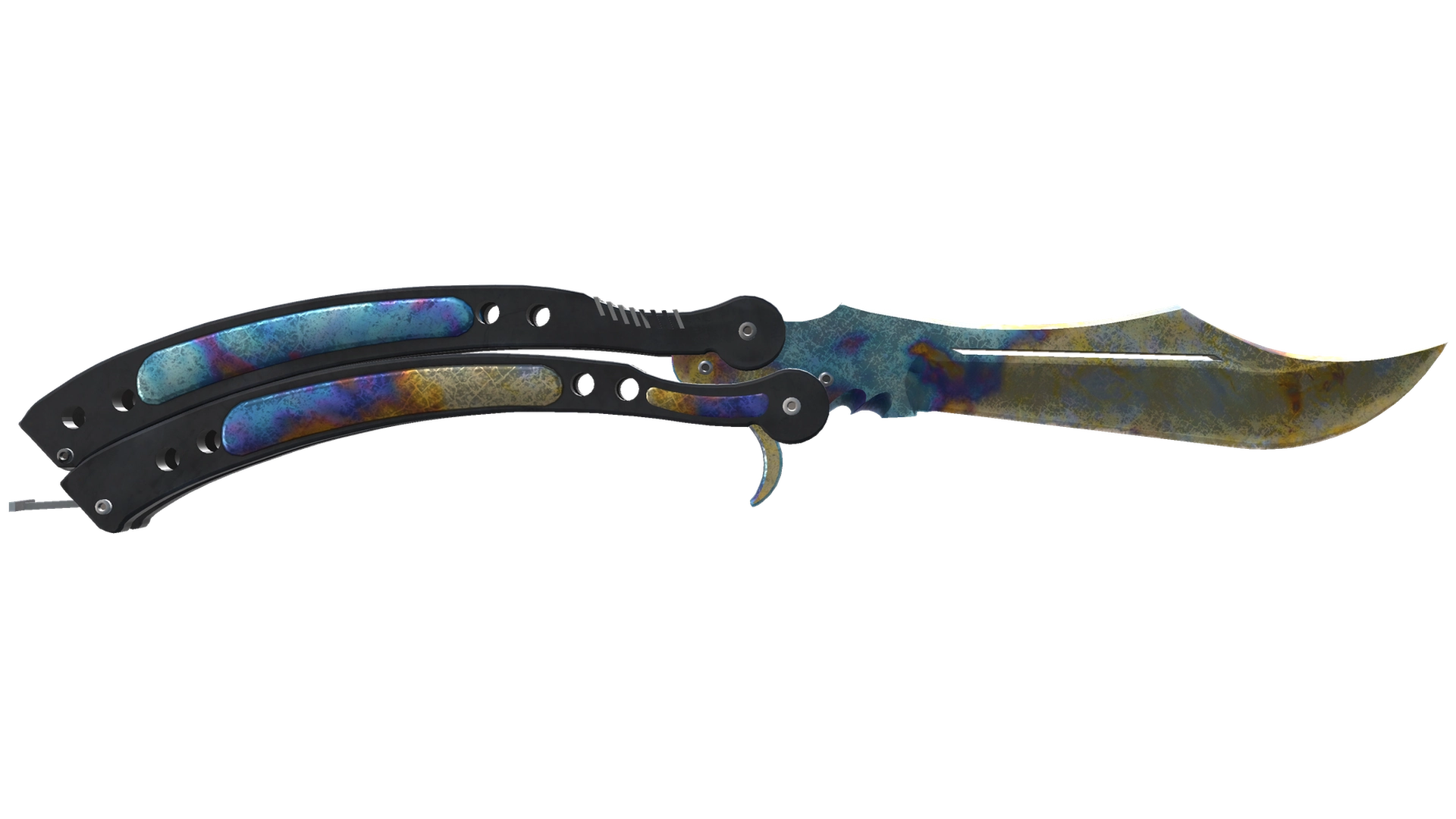 ★ Butterfly Knife | Case Hardened (Battle-Scarred)