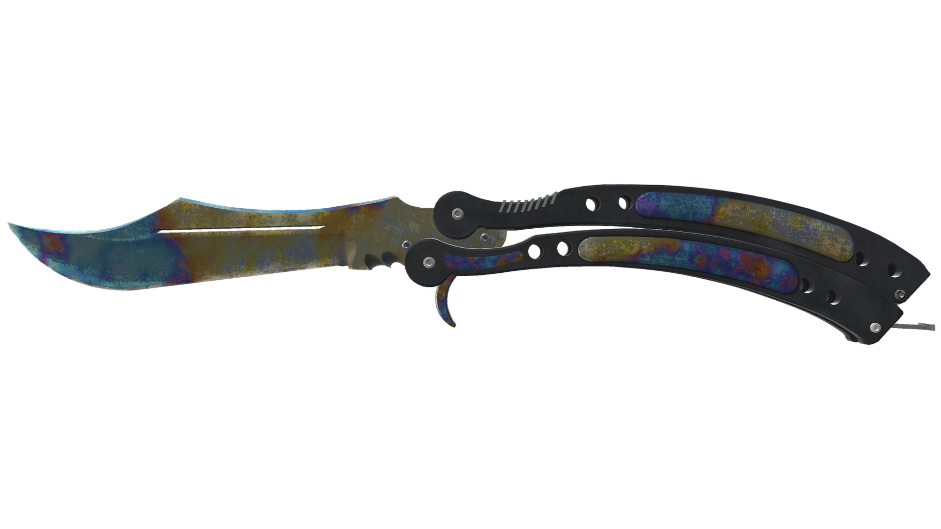 ★ Butterfly Knife | Case Hardened (Battle-Scarred)