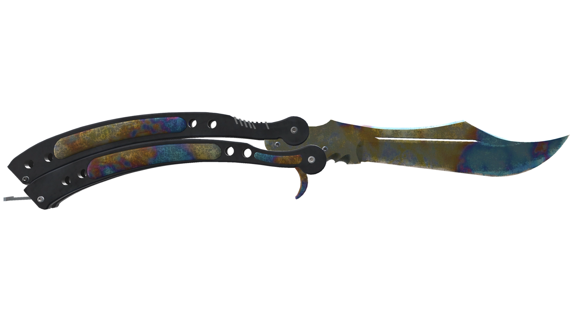 ★ Butterfly Knife | Case Hardened (Battle-Scarred)