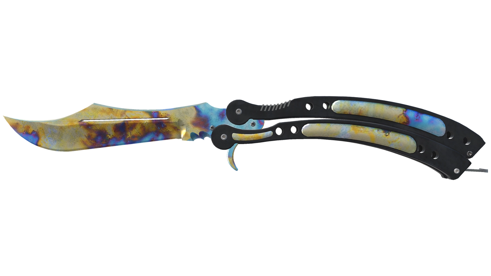 ★ Butterfly Knife | Case Hardened (Minimal Wear)