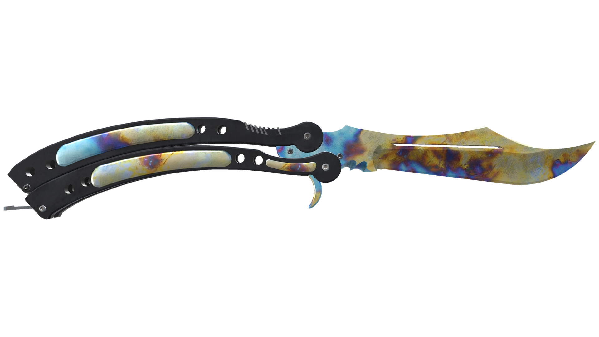 ★ Butterfly Knife | Case Hardened (Minimal Wear)