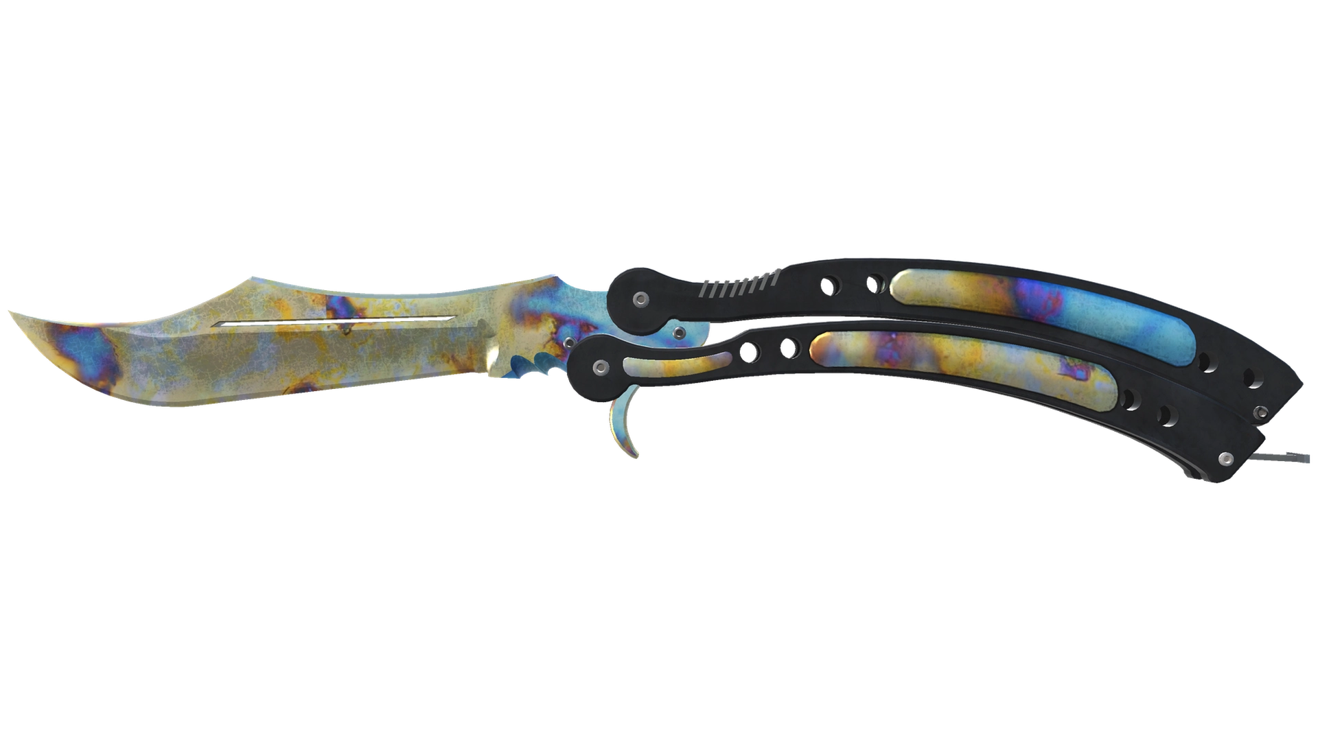 ★ Butterfly Knife | Case Hardened (Minimal Wear)